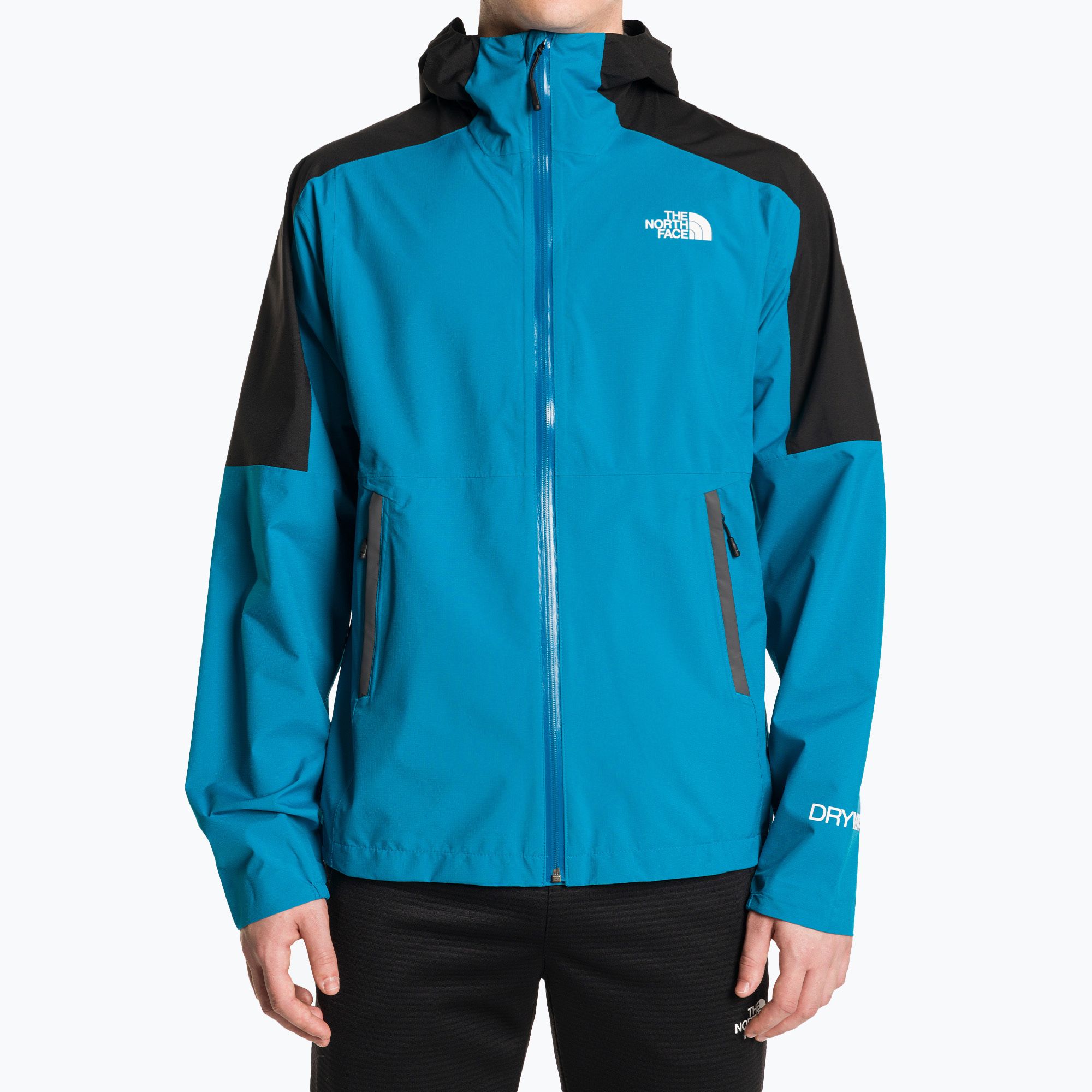 Kurtka przeciwdeszczowa męska The North Face Sheltered Creek 2.5 L adriatic blue/black 