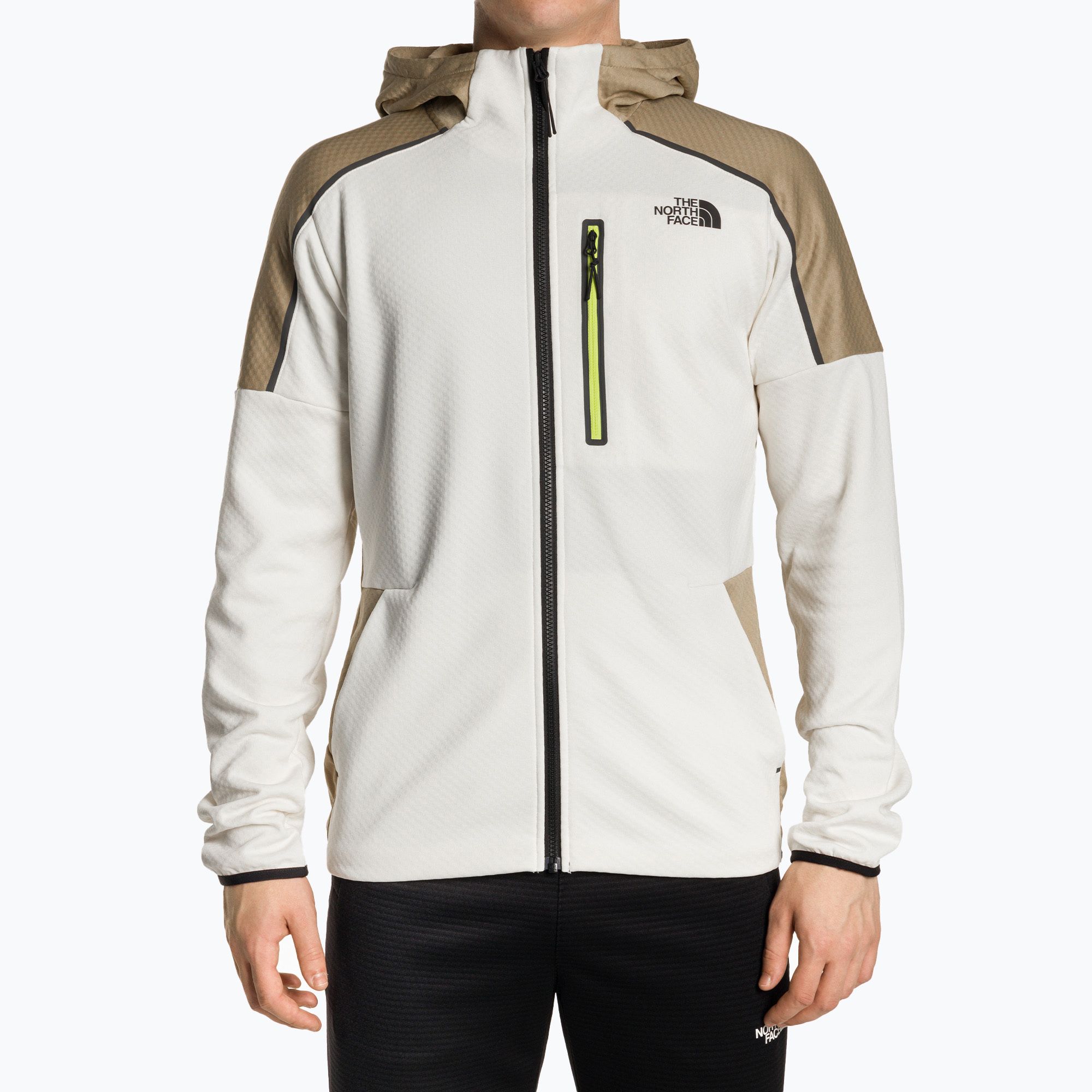 Bluza trekkingowa męska The North Face Ma Lab white dune heather/kelp 