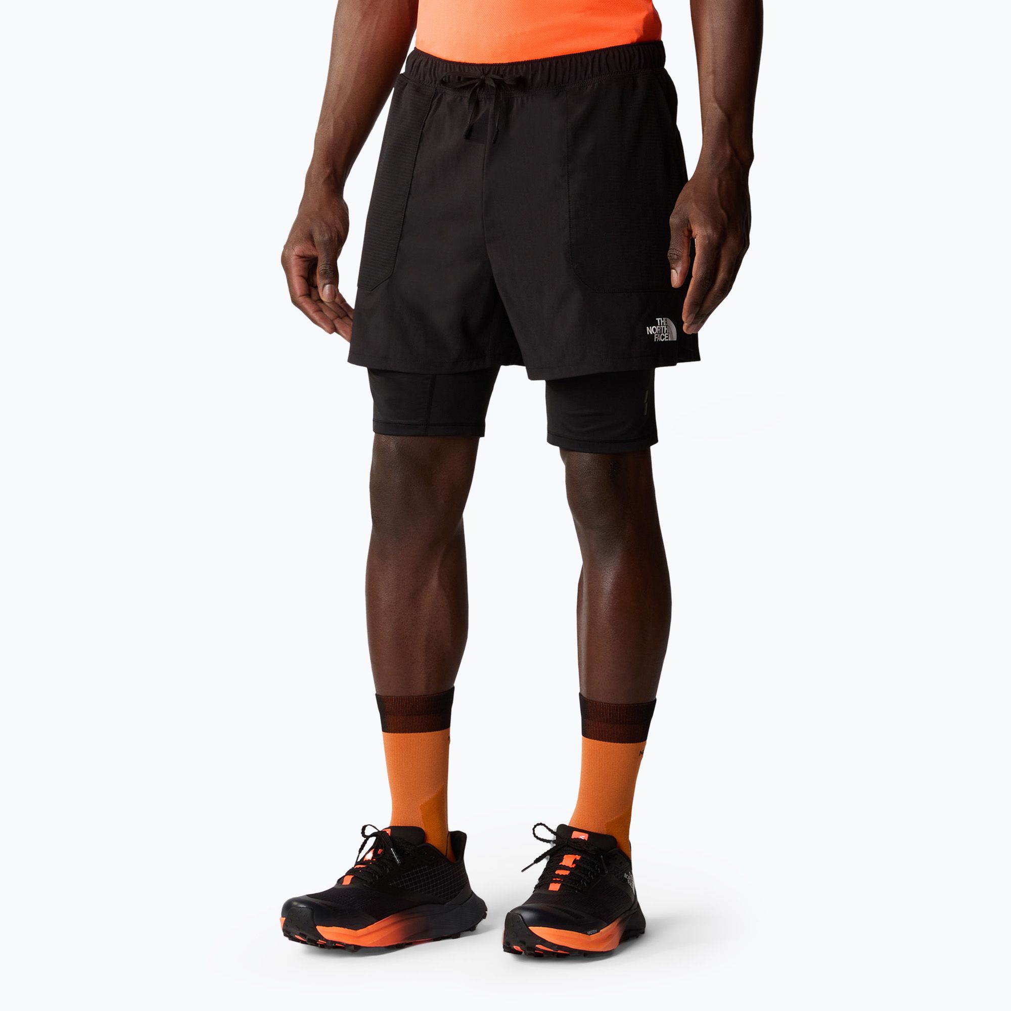 Spodenki do biegania męskie The North Face Sunriser 2In1 Short 4In black 