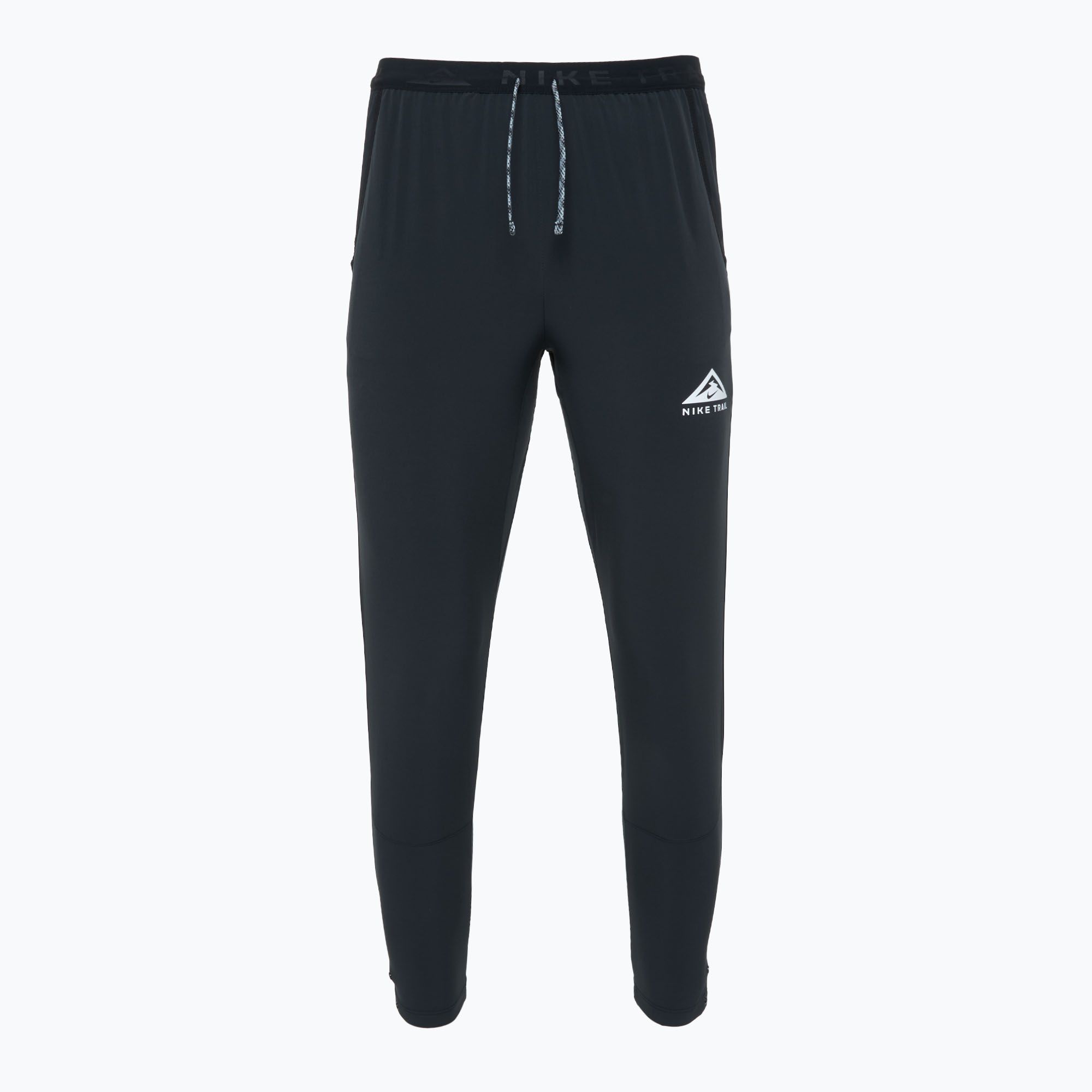 Spodnie do biegania męskie Nike Dri-Fit Trail Dawn Range black/black/white 