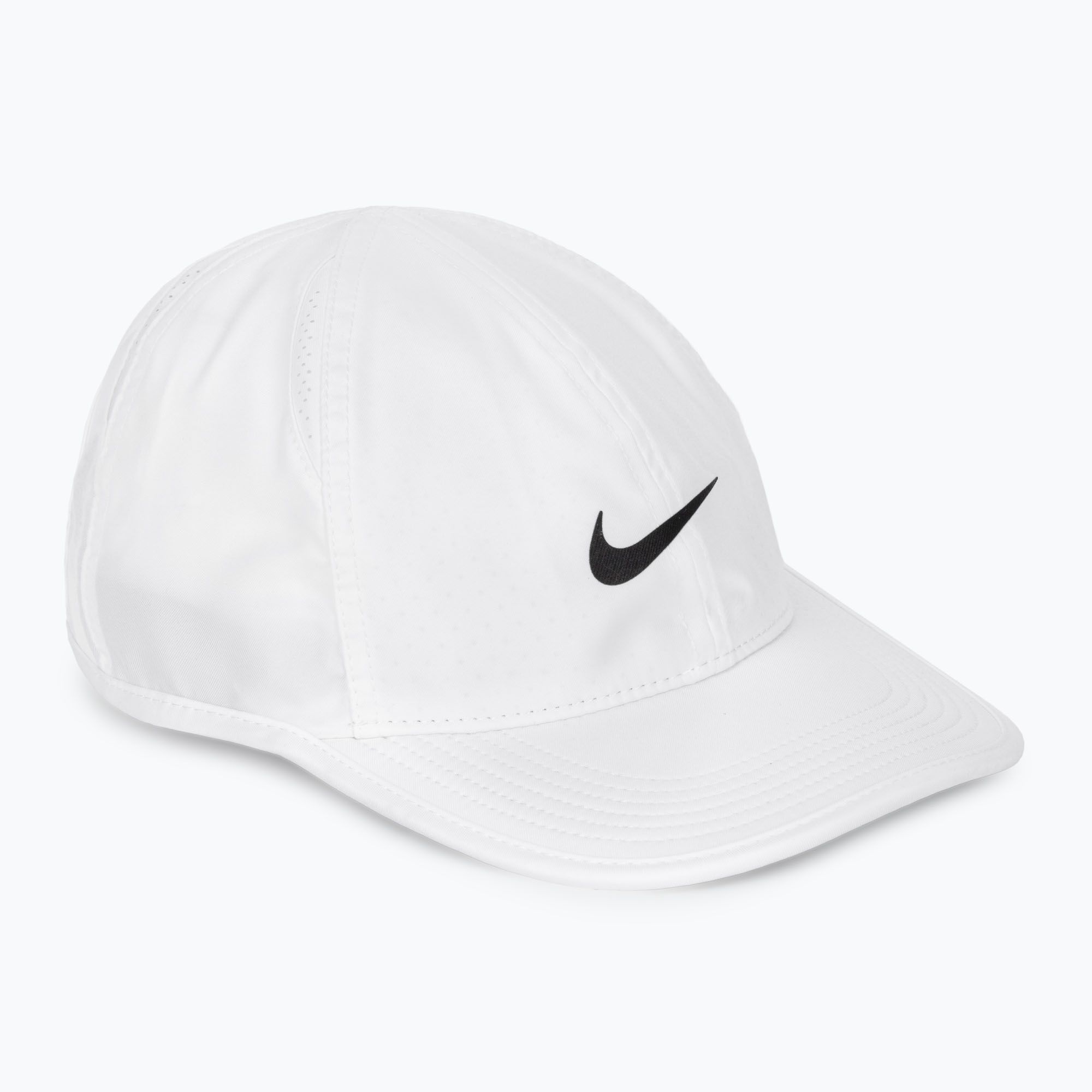 Czapka z daszkiem Nike Dri-Fit Club Cap Unstructured Featherlight white/black 