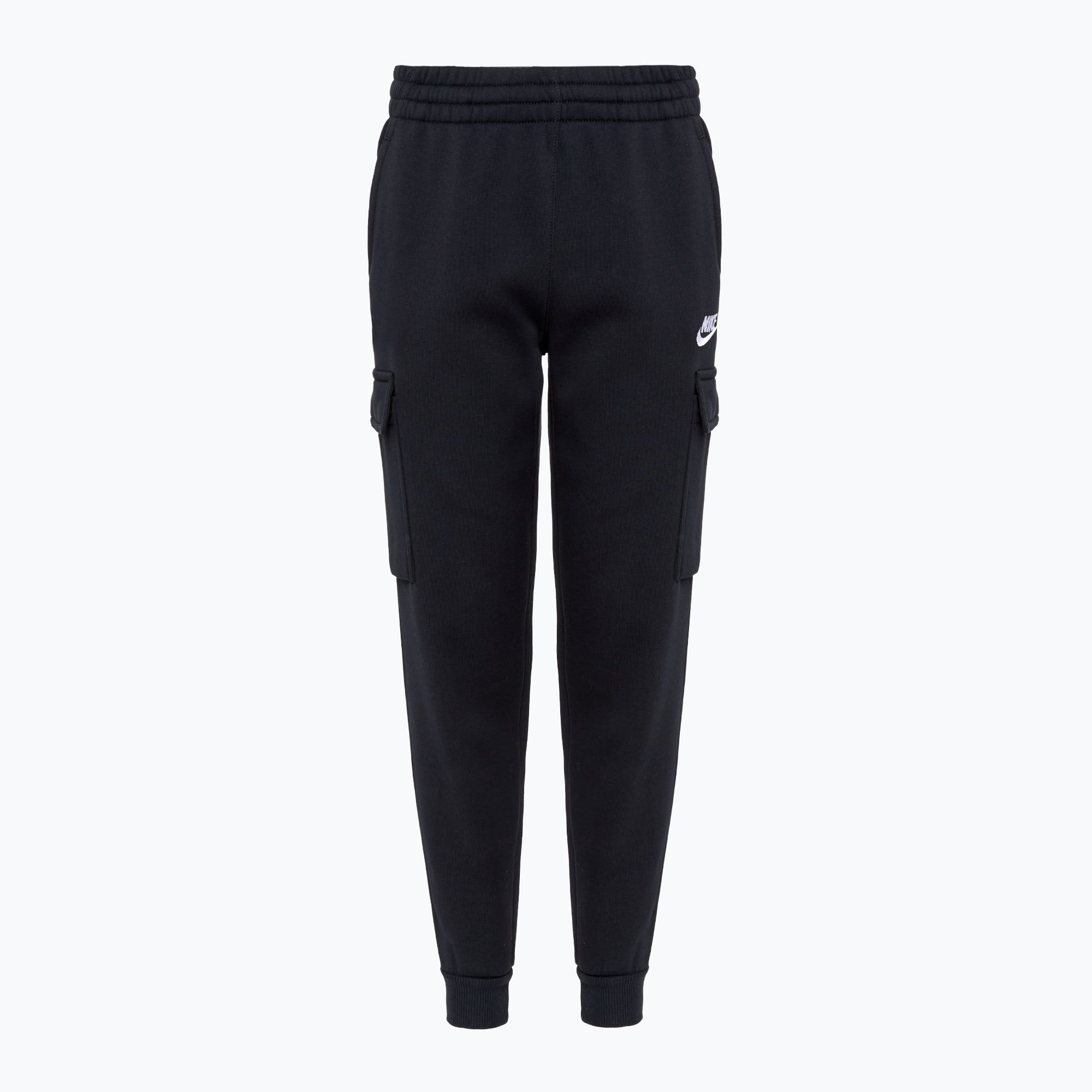 Spodnie dziecięce Nike Sportswear Club Fleece black/black/white 