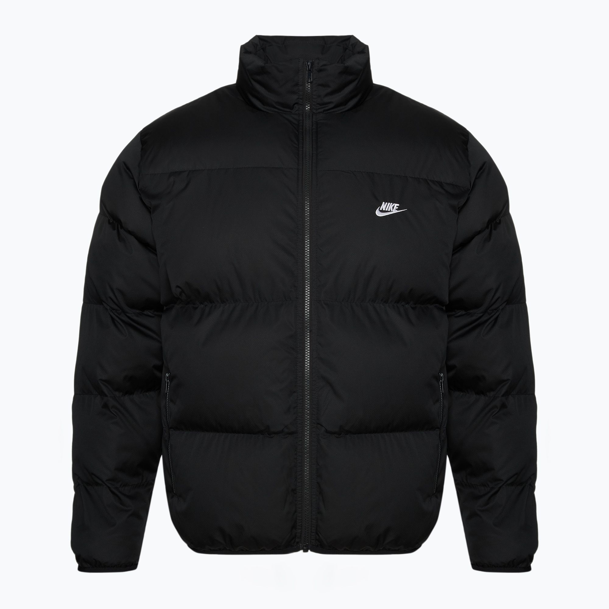 Kurtka ocieplana męska Nike Sportswer Club Puffer black/white 
