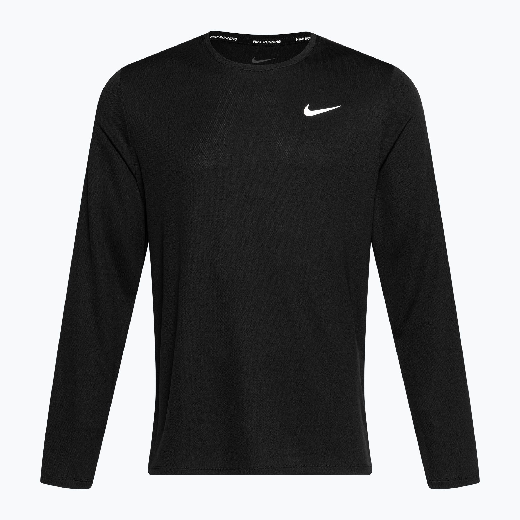 Longsleeve do biegania męski Nike Miler Dri-Fit UV black 