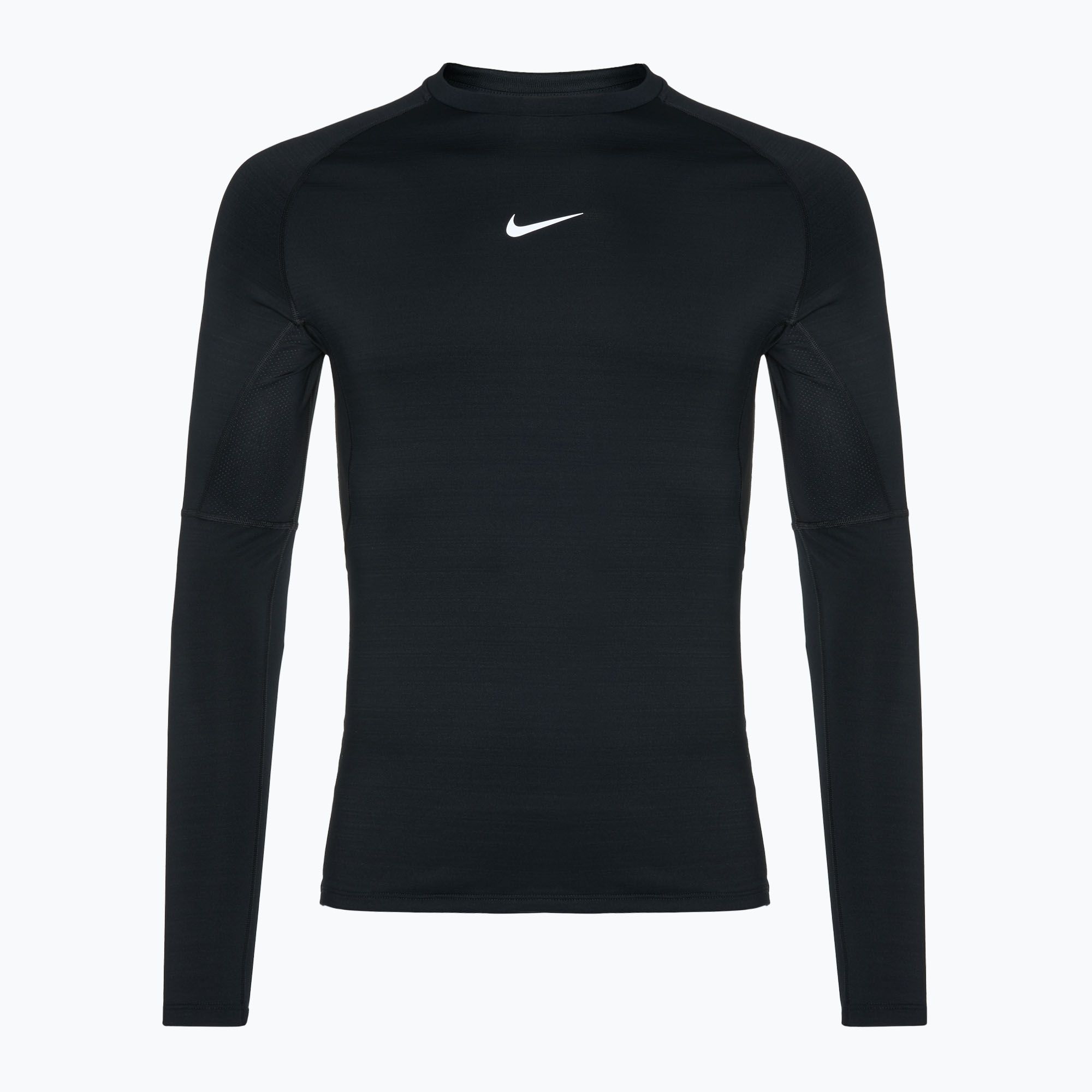 Longsleeve treningowy męski Nike Pro Warm LS black/ white 
