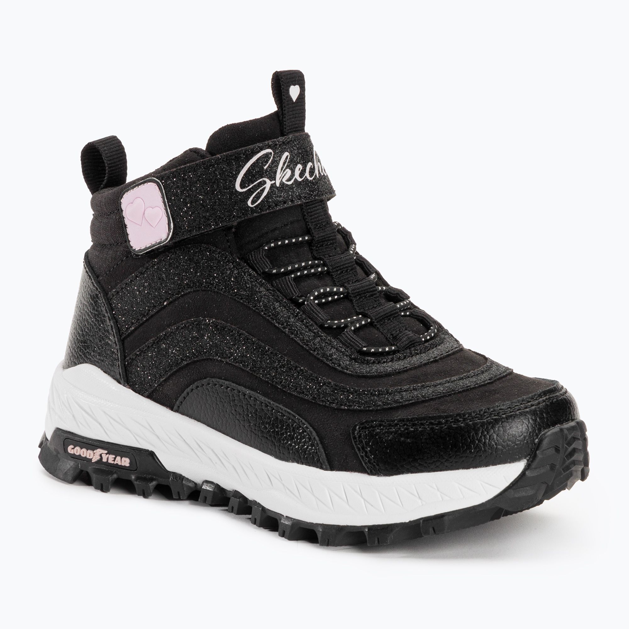 Buty dziecięce SKECHERS Fuse Tread Wild Adventure black 