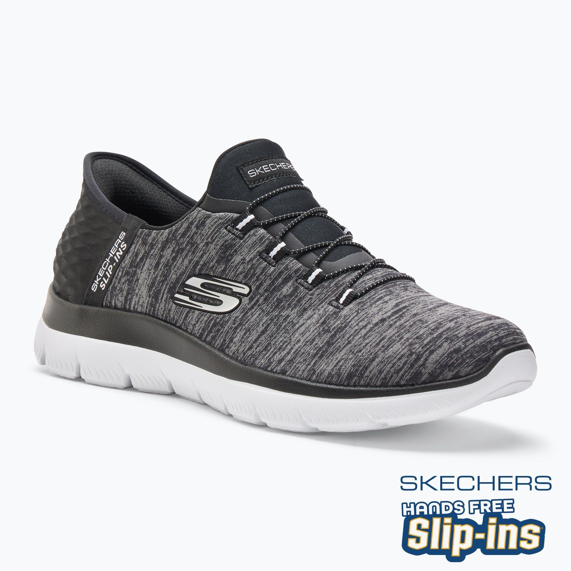 Buty damskie SKECHERS Summits Dazzling Haze black/white 