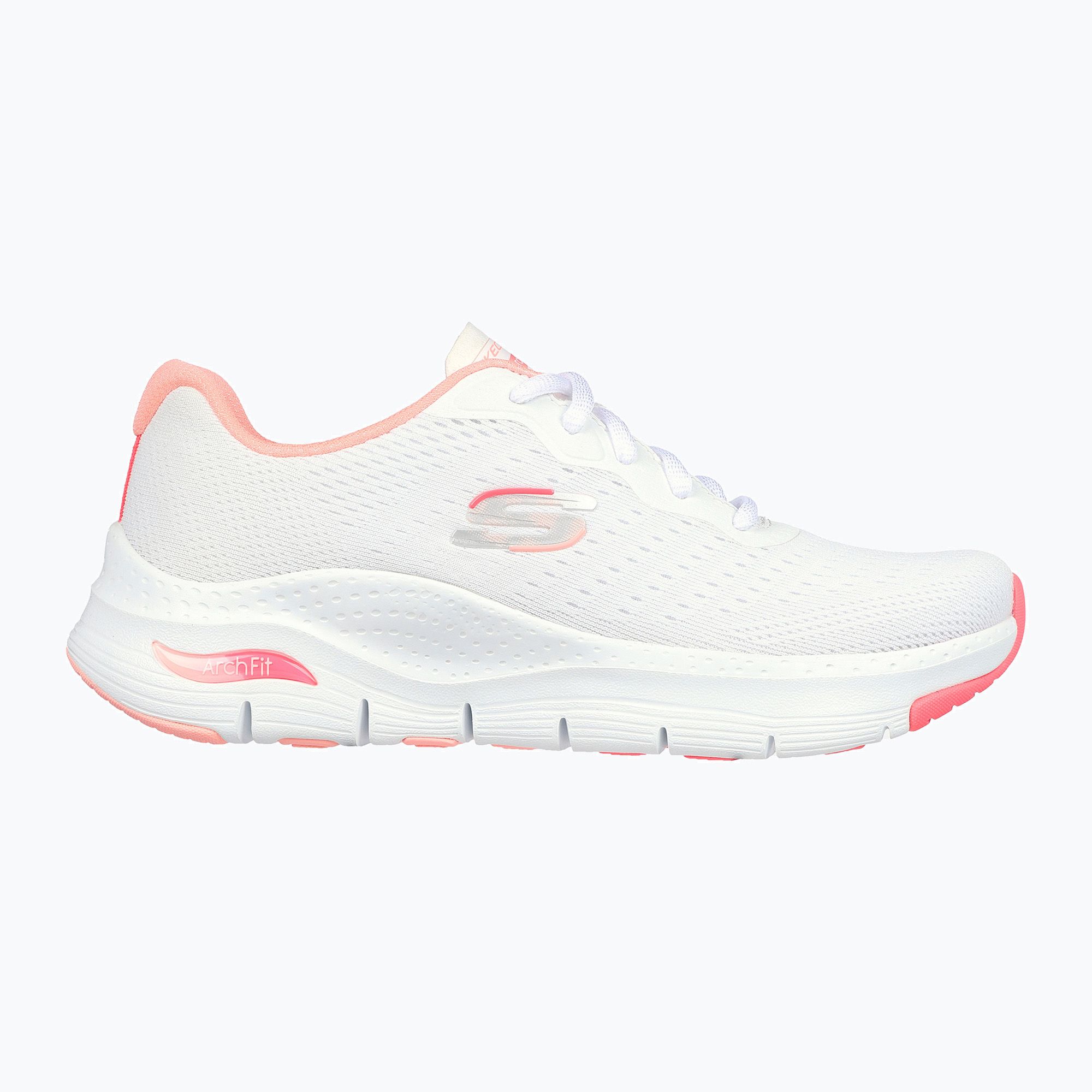Buty damskie SKECHERS Arch Fit Infinity Cool white/pink 