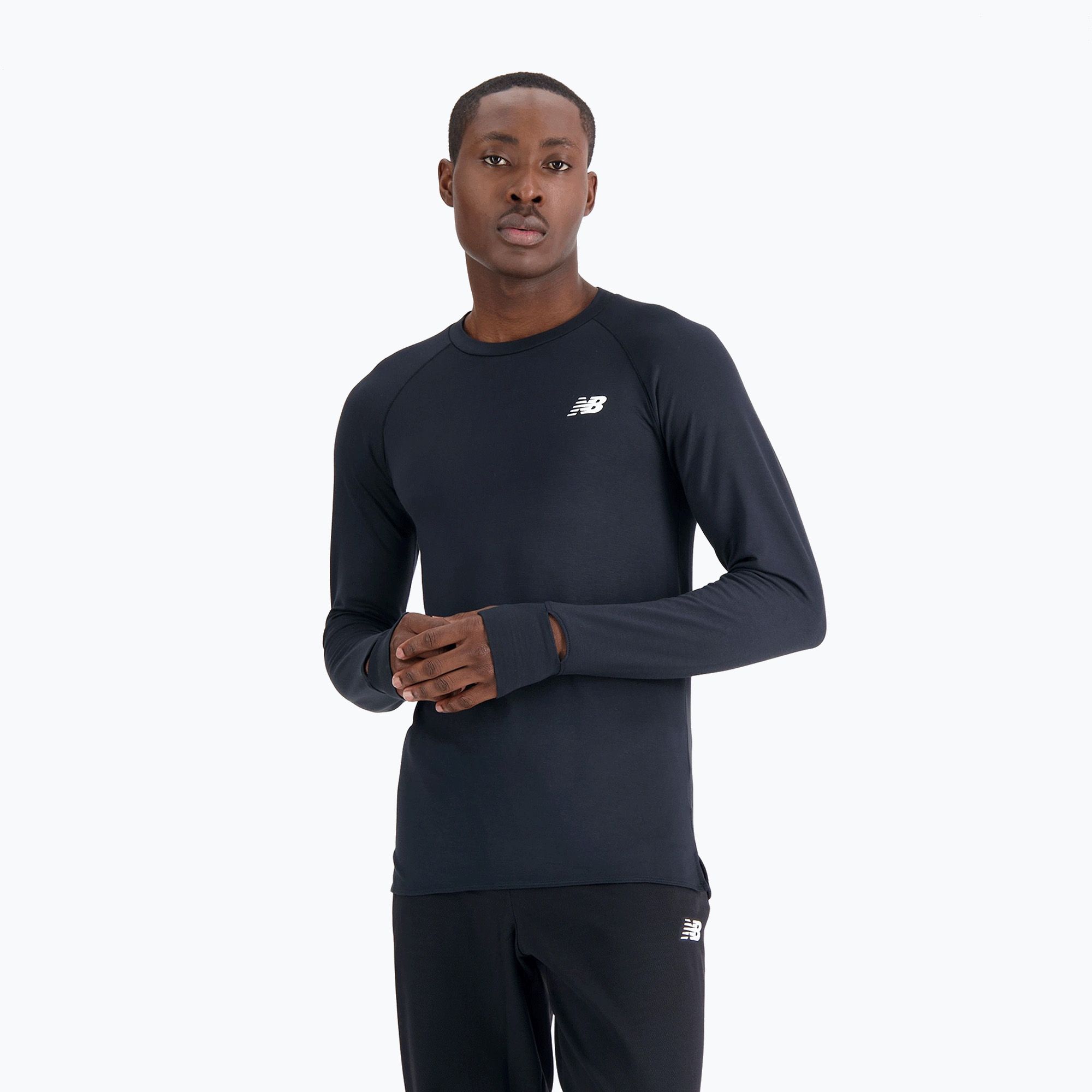 Longsleeve męski New Balance Q Speed 1Ntro black 