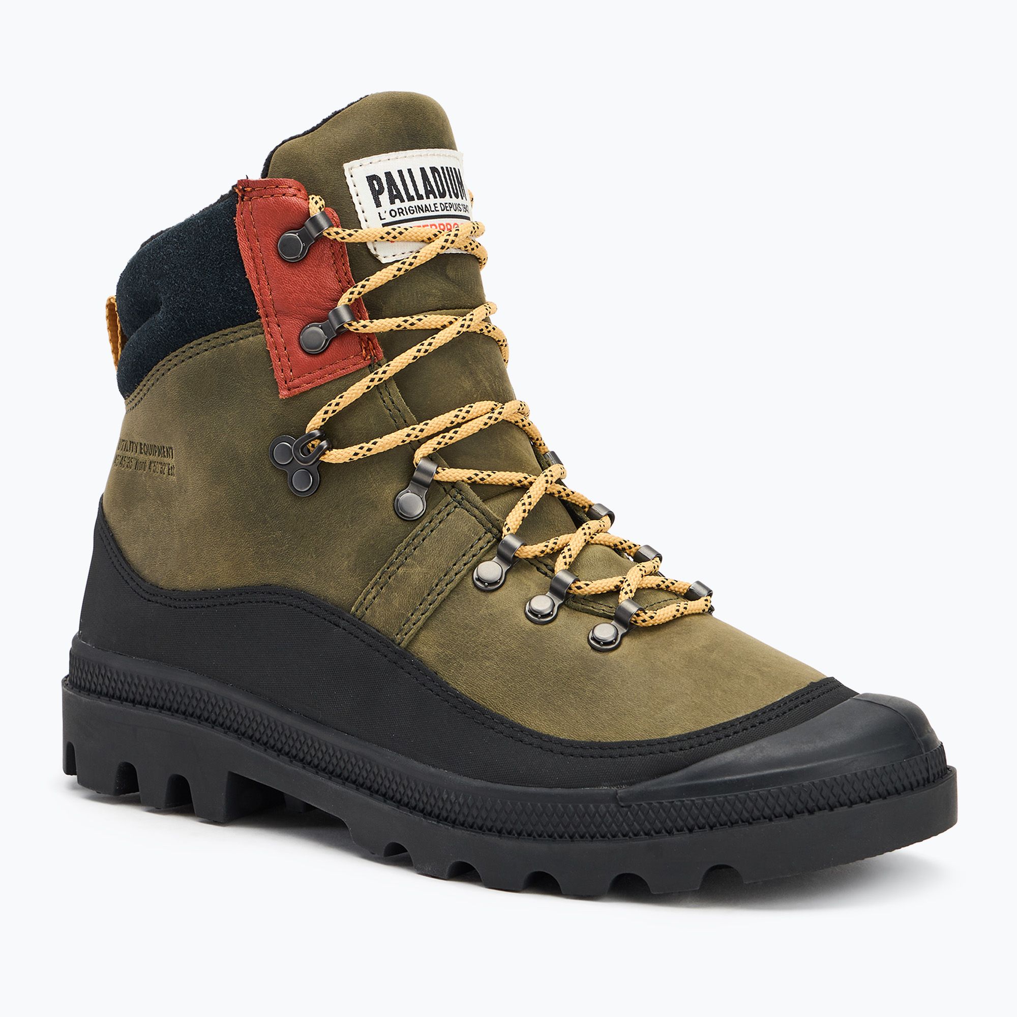 Buty męskie Palladium Pallabrousse Hkr Wp+ olive night 