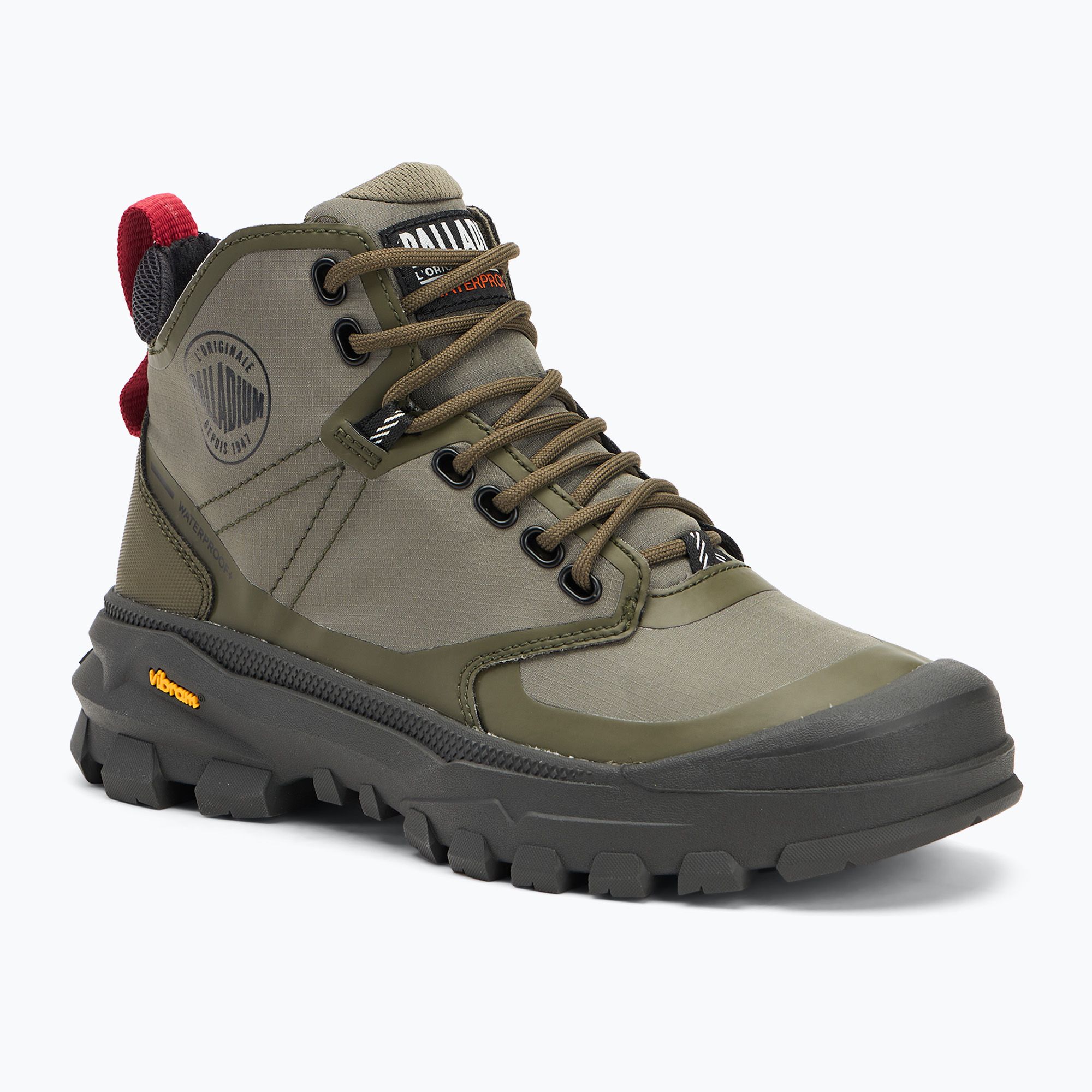 Buty Palladium Pallarider Mid Wp+ olive night 