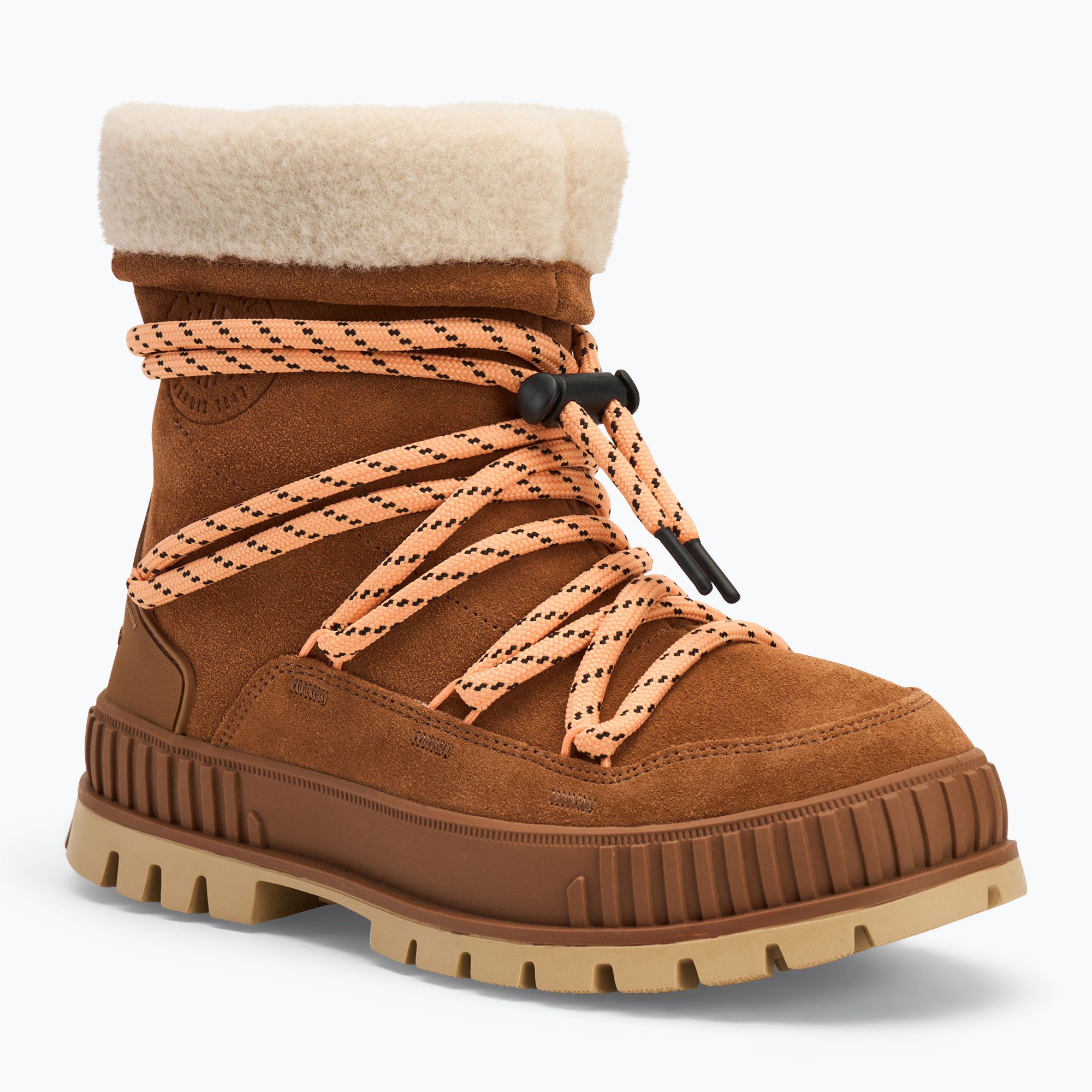 Śniegowce damskie Palladium Pallashock Hiver dear brown 