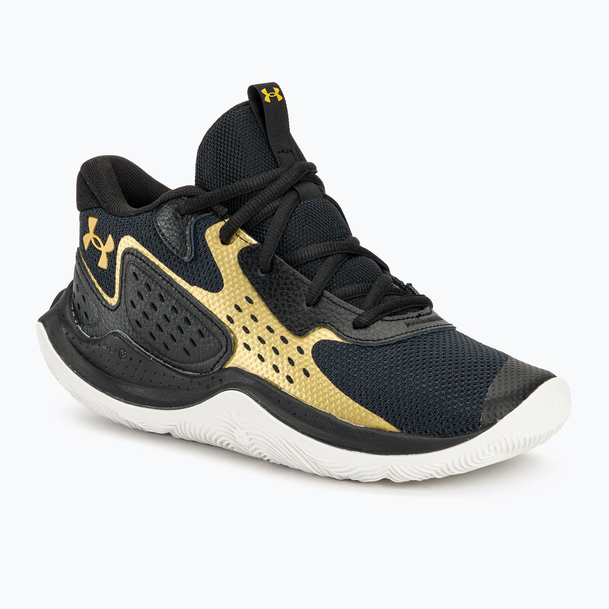 Buty do koszykówki Under Armour Jet' 23 black/metallic gold/metallic gold 