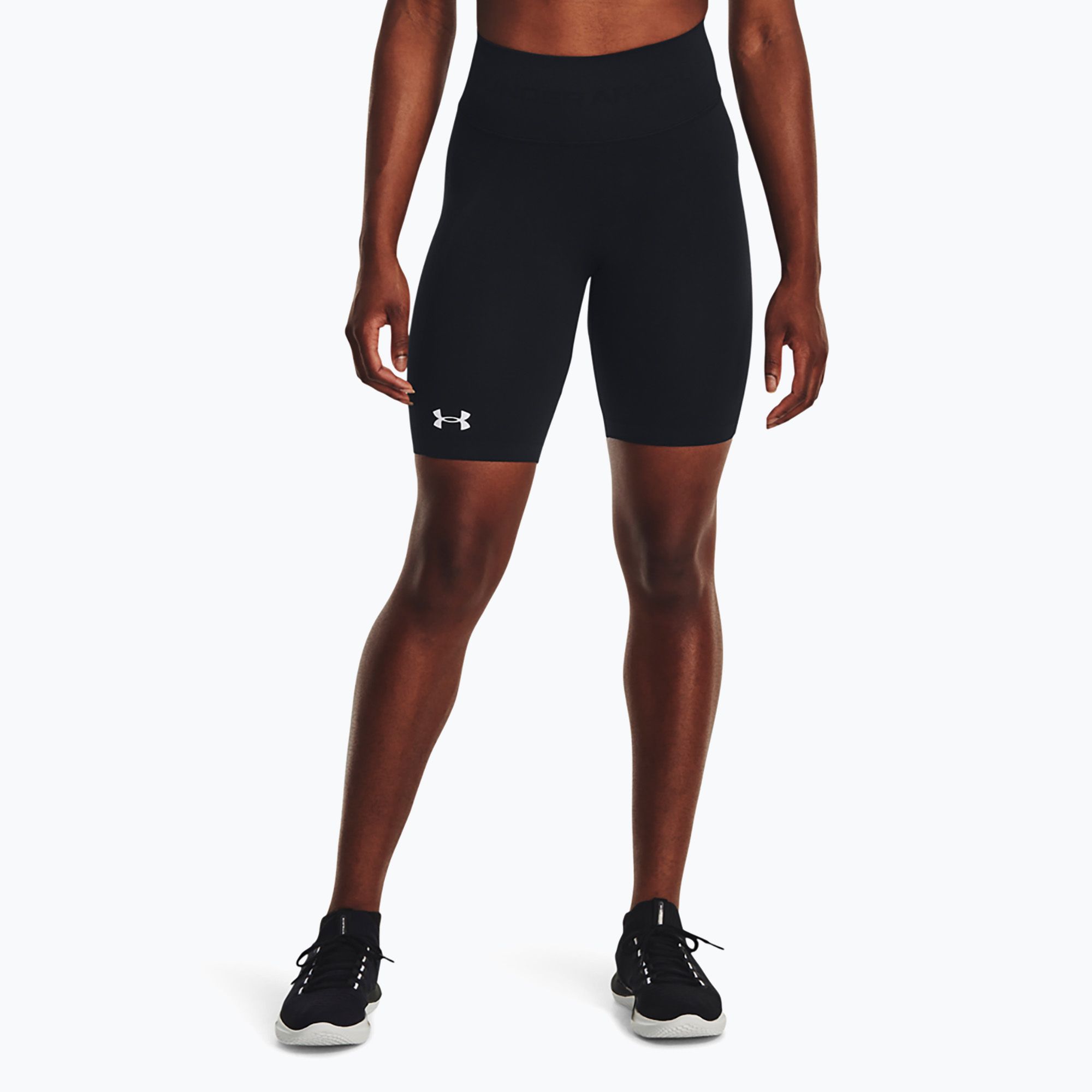 Spodenki treningowe damskie Under Armour Train Seamless black/white 