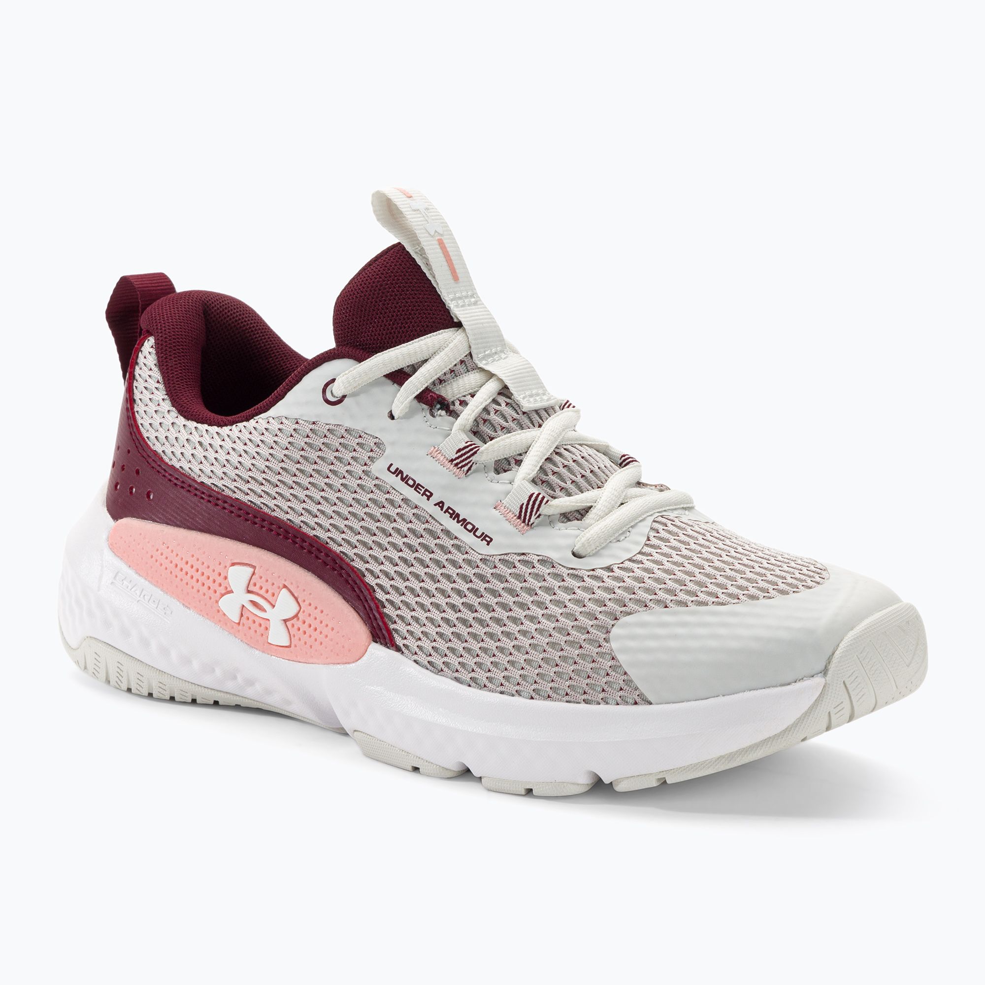 Buty treningowe damskie Under Armour W W Dynamic Select white clay/deep red/white 