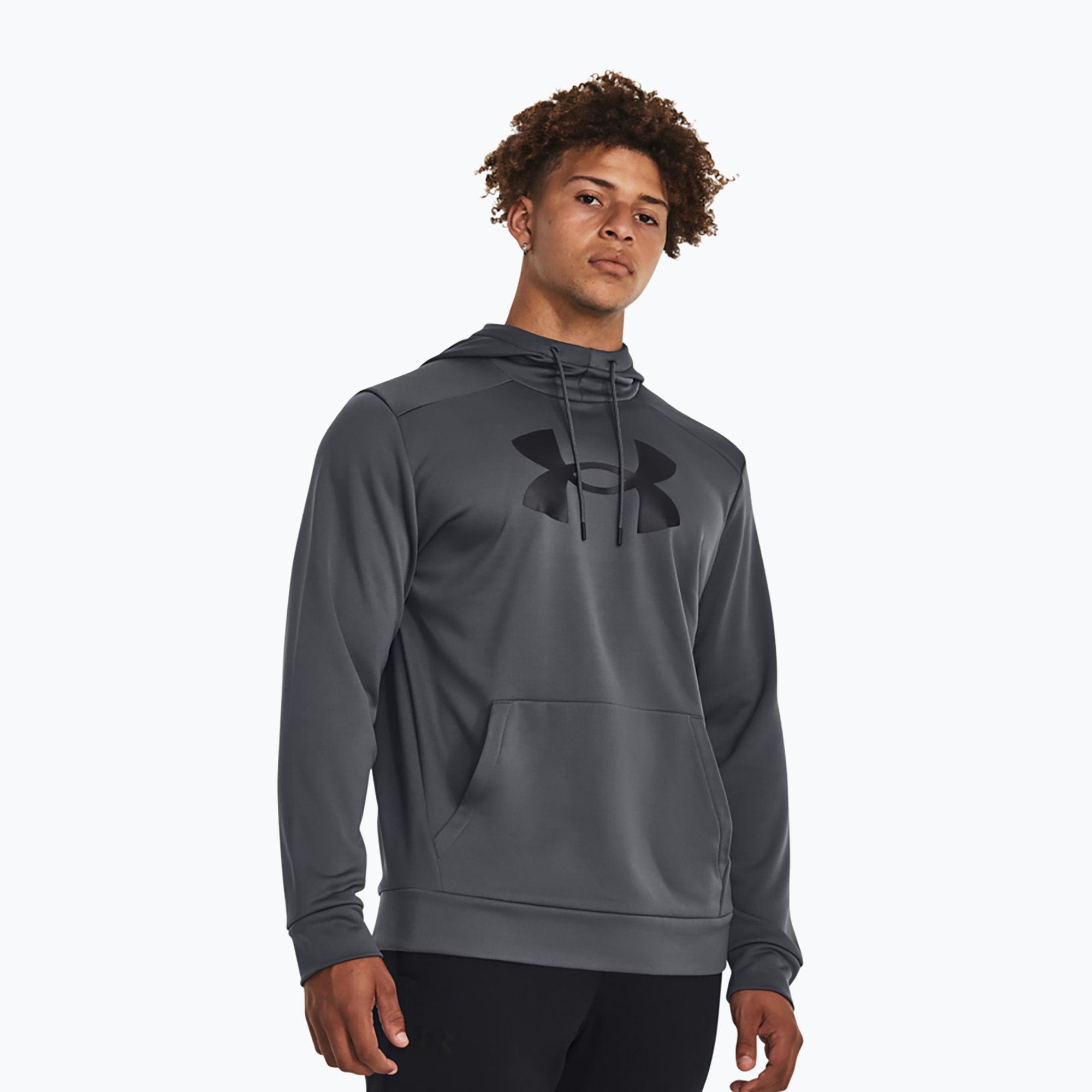 Bluza męska Under Armour Fleece Big Logo HD pitch gray/black 