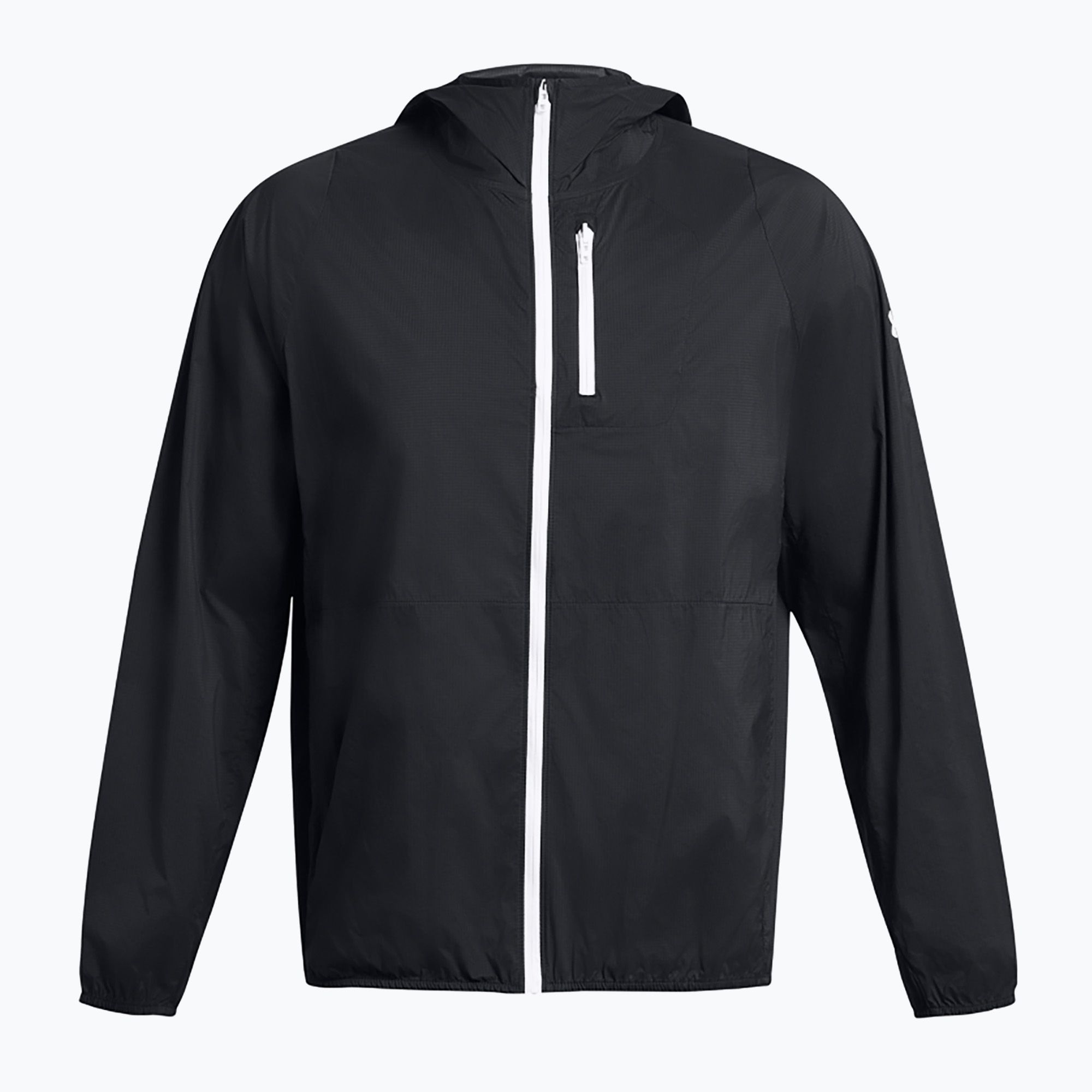 Kurtka do biegania męska Under Armour Launch Lightweight black/black/white 
