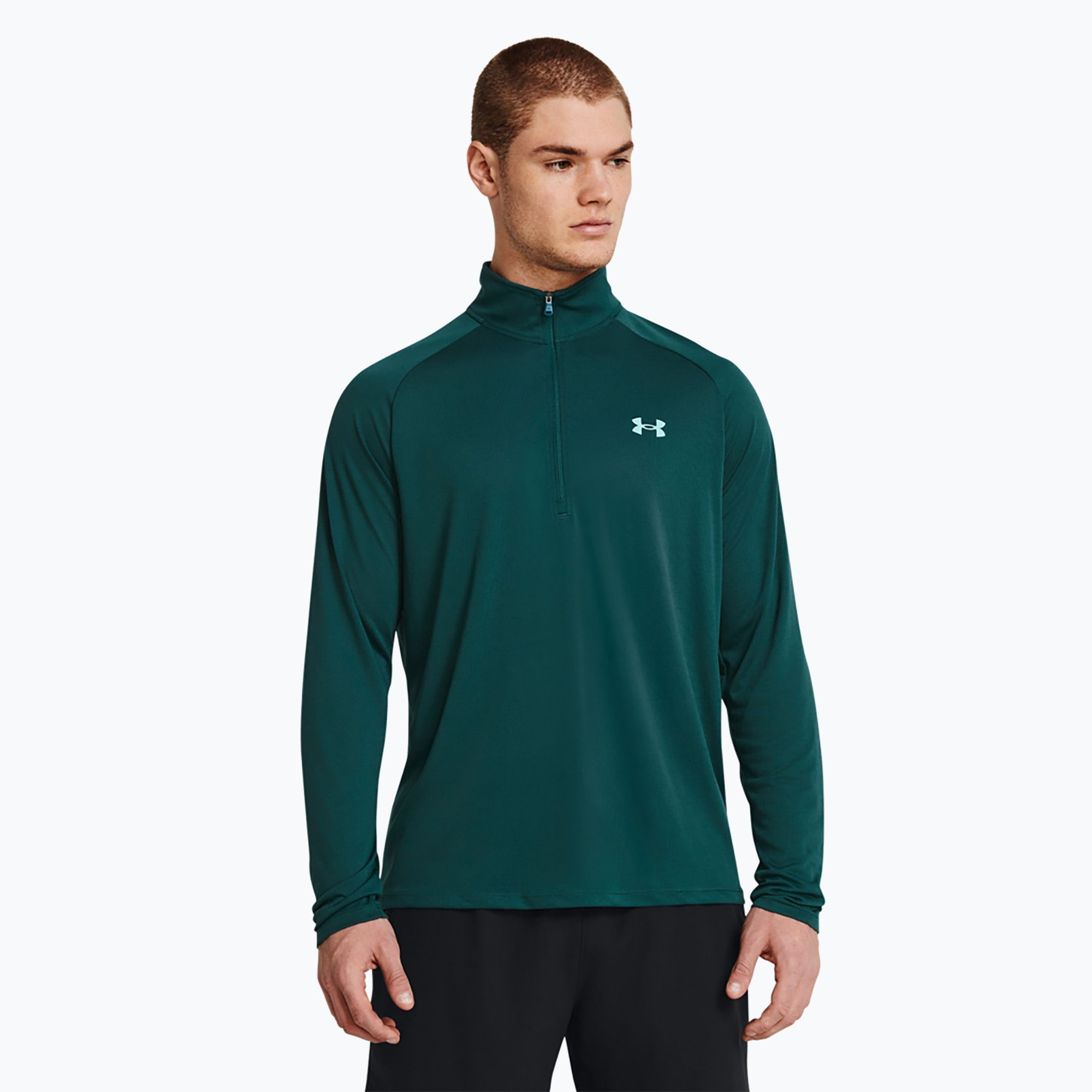 Bluza męska Under Armour Tech 2.0 1/2 Zip hydro teal/radial turquoise 