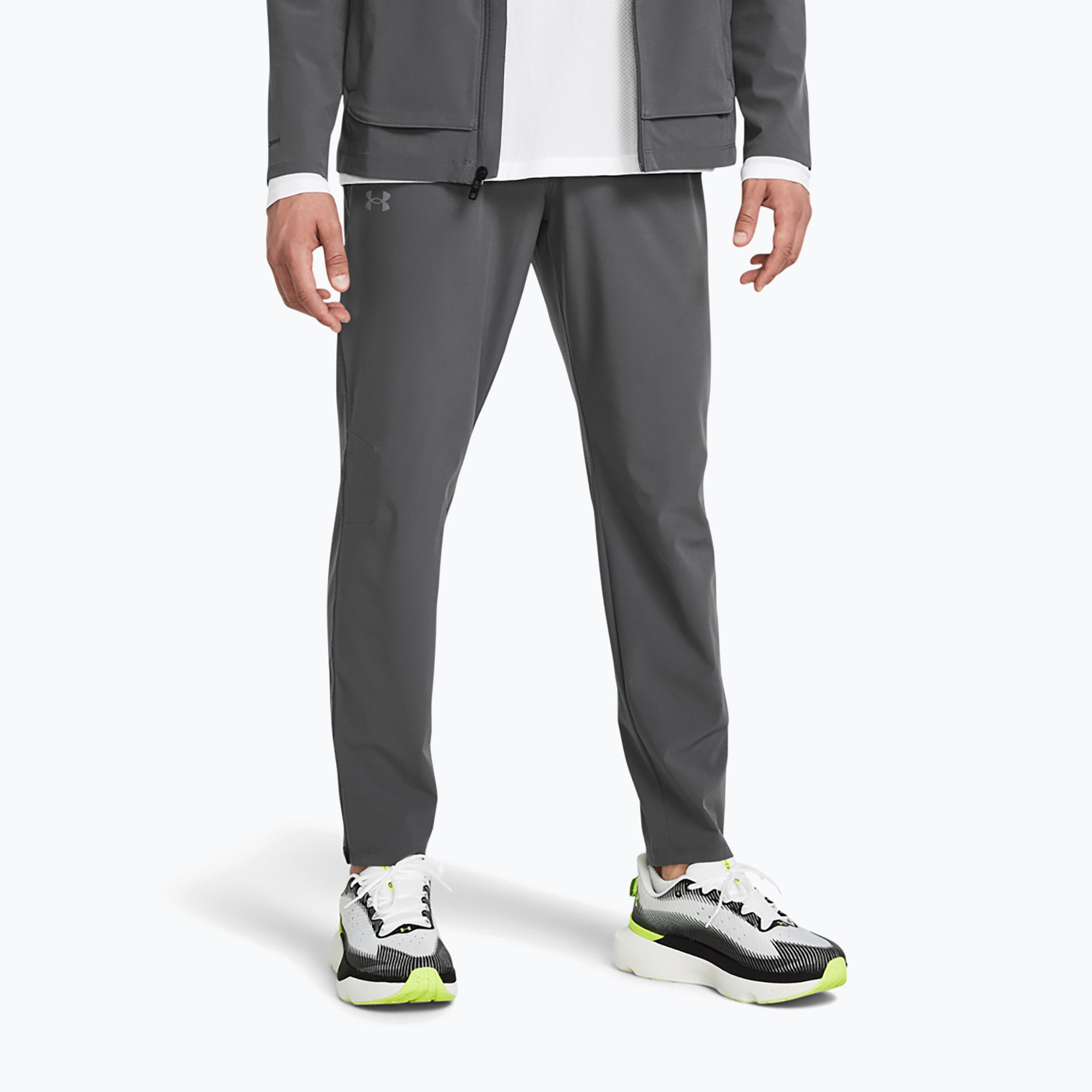 Spodnie do biegania męskie Under Armour Storm Run castlerock/black/ reflective 