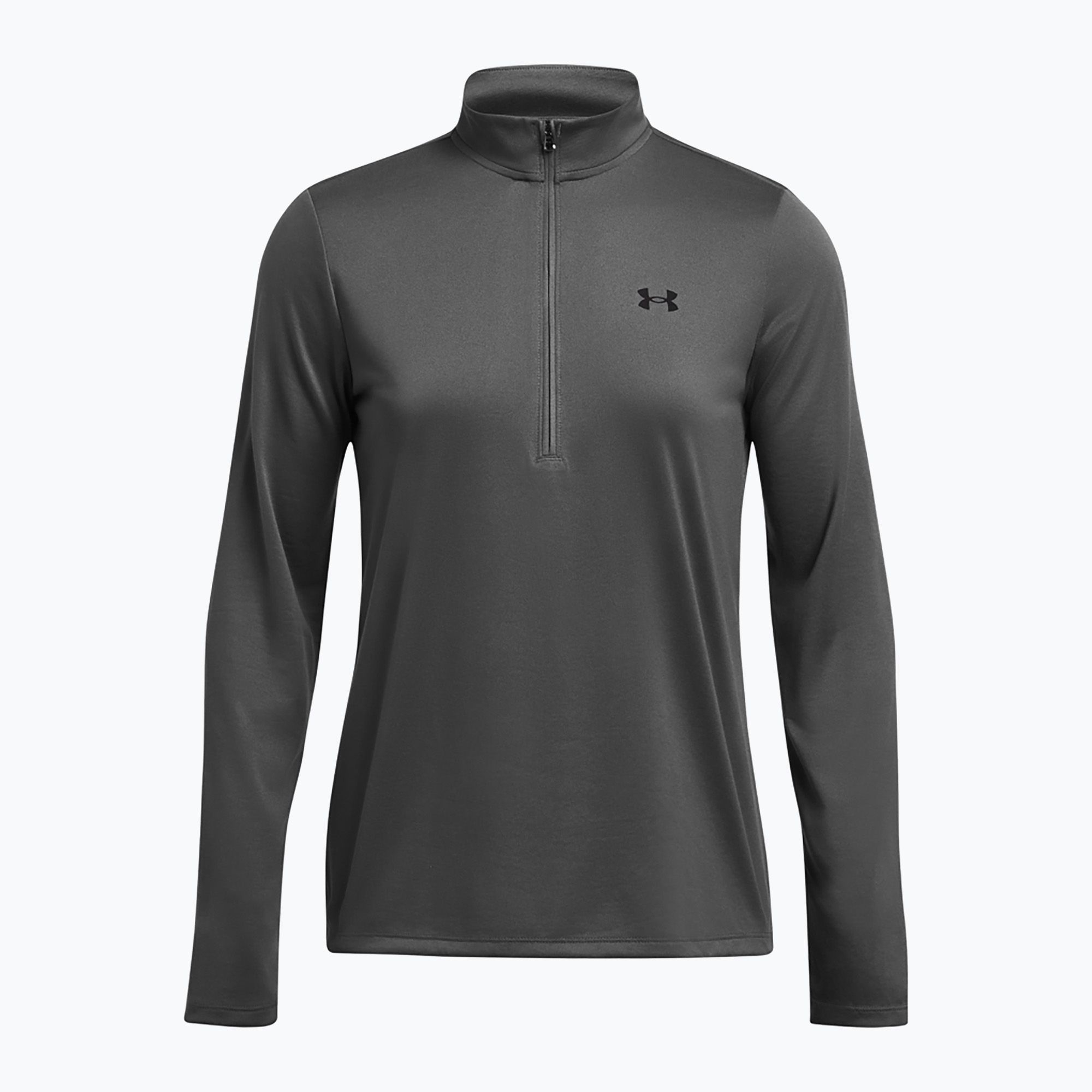 Bluza damska Under Armour Tech 1/2 Zip Solid castlerock/black 