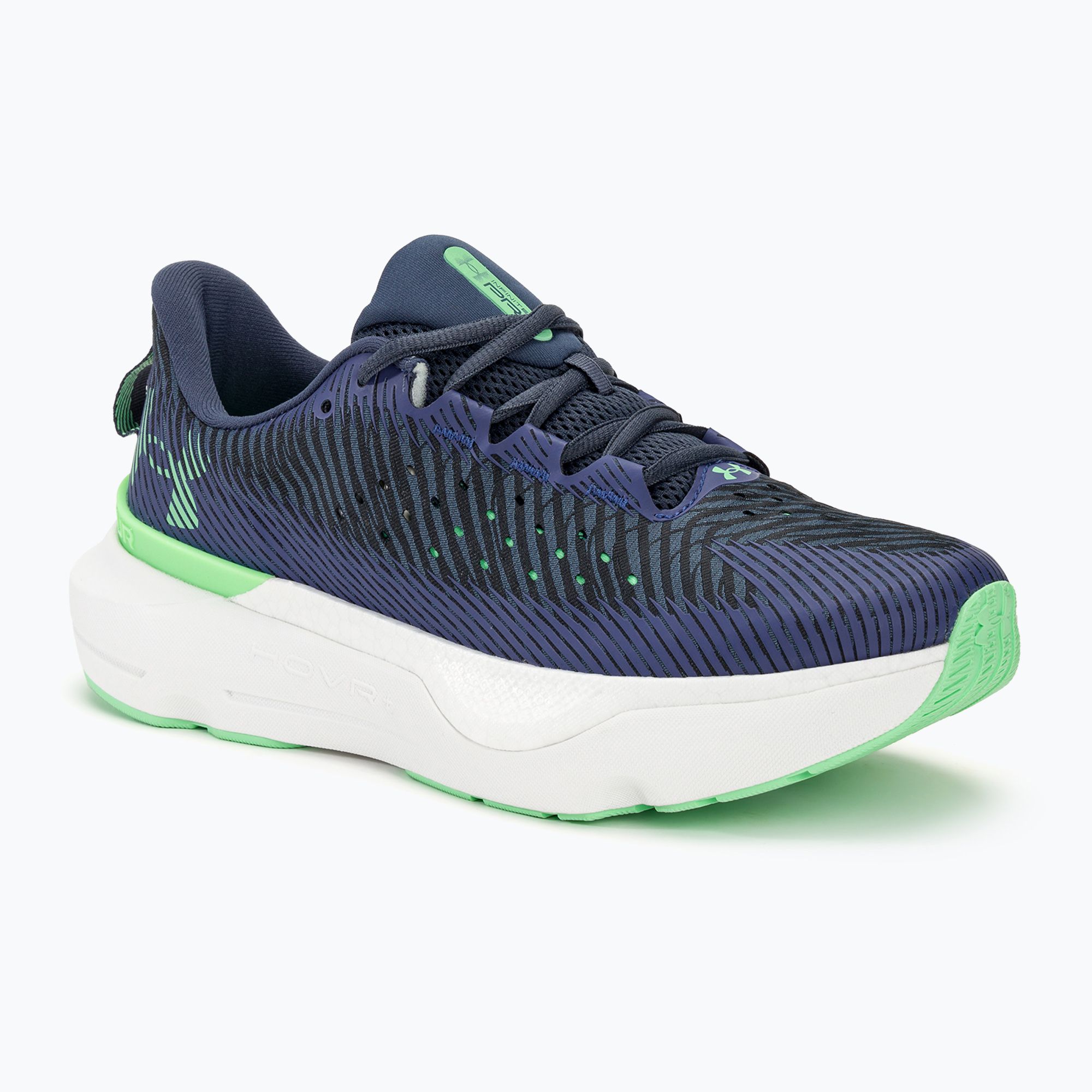 Buty do biegania męskie Under Armour Infinite Pro downpour gray/starlight/matrix green 