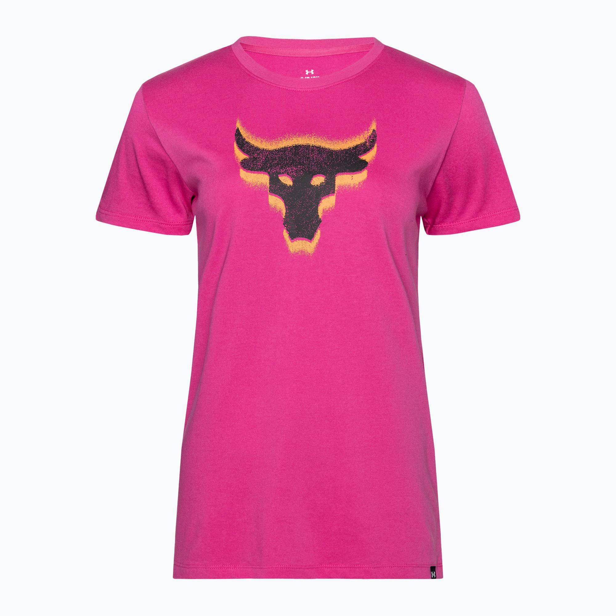 Koszulka treningowa damska Under Armour Project Underground Core T astro pink/black 