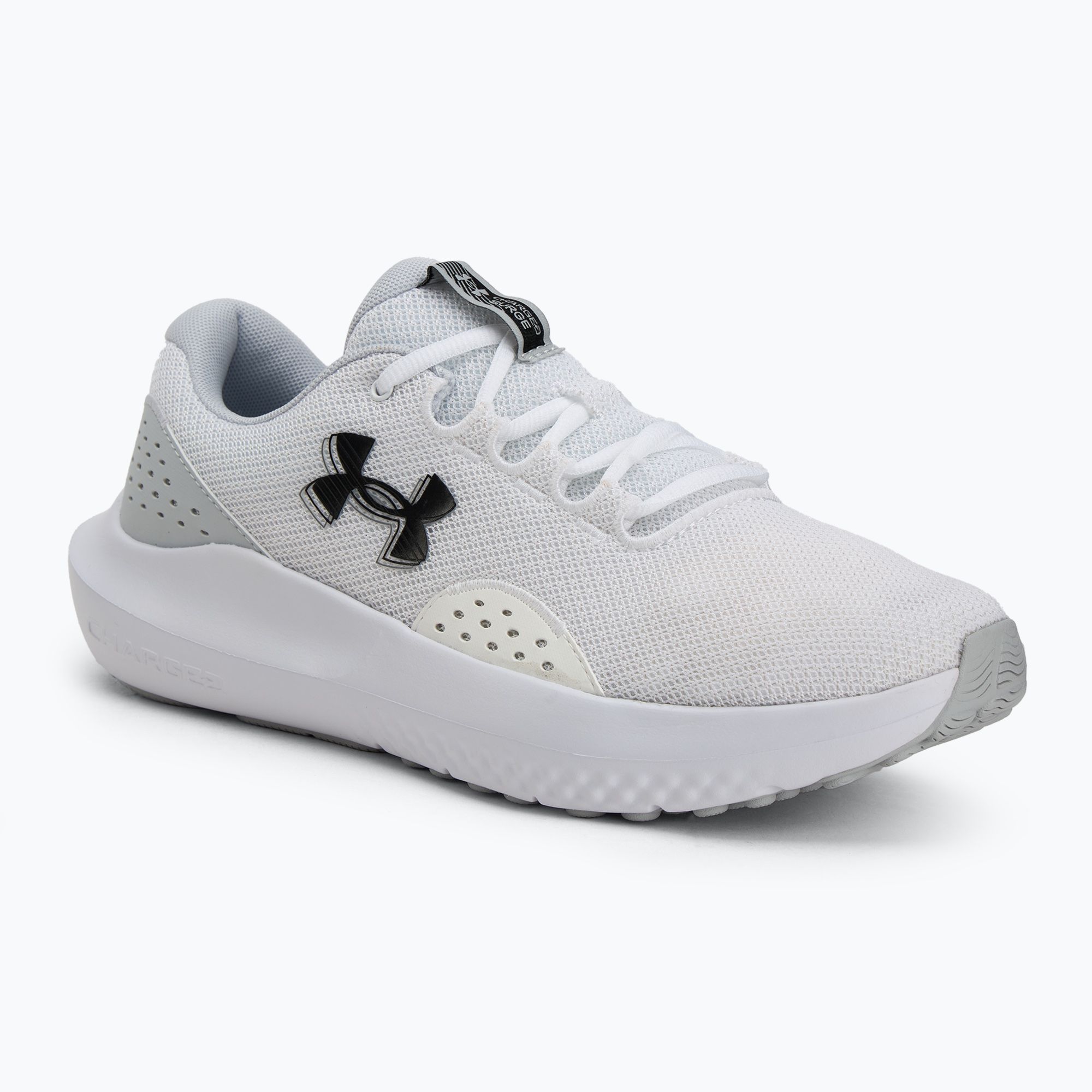 Buty do biegania męskie Under Armour Charged Surge 4 white/halo gray/black 
