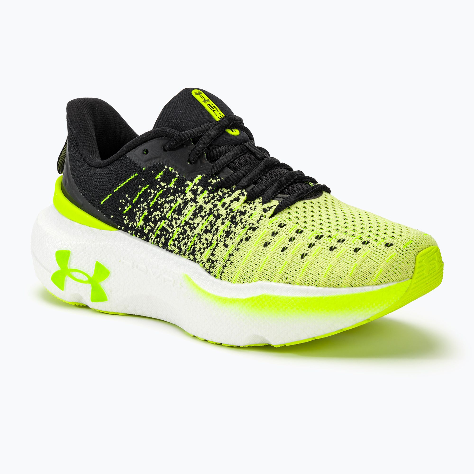 Buty do biegania damskie Under Armour Infinite Elite black/sonic yellow/high vis yellow 