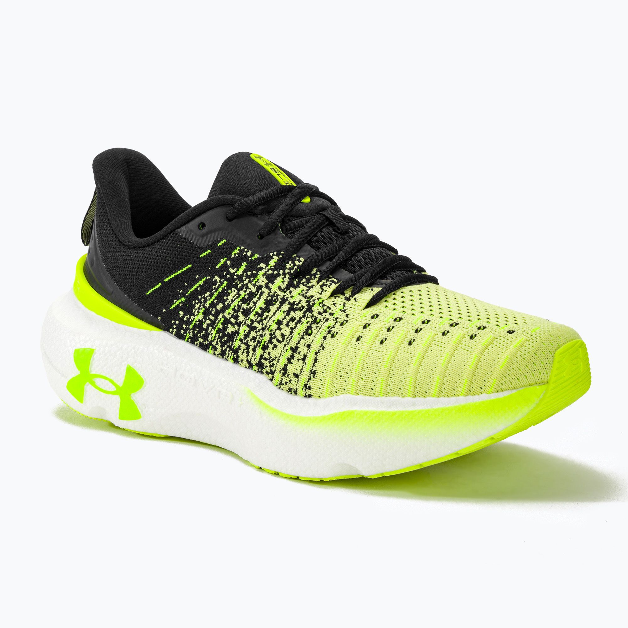 Buty do biegania męskie Under Armour Infinite Elite black/sonic yellow/high vis yellow 