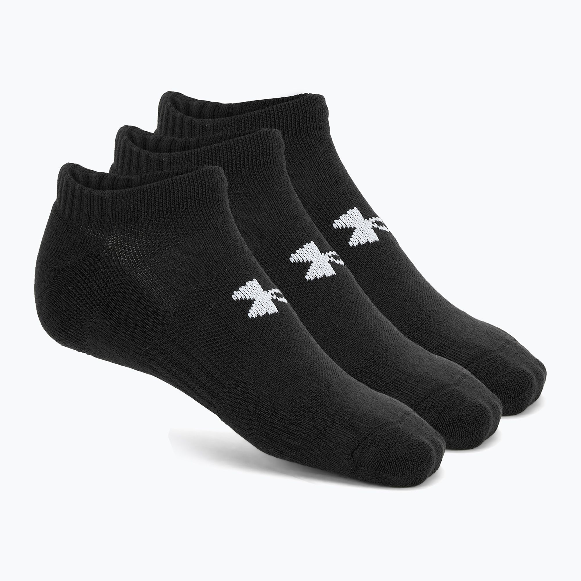 Skarpety Under Armour Training Cotton No Show 3 pary black/black/white ...