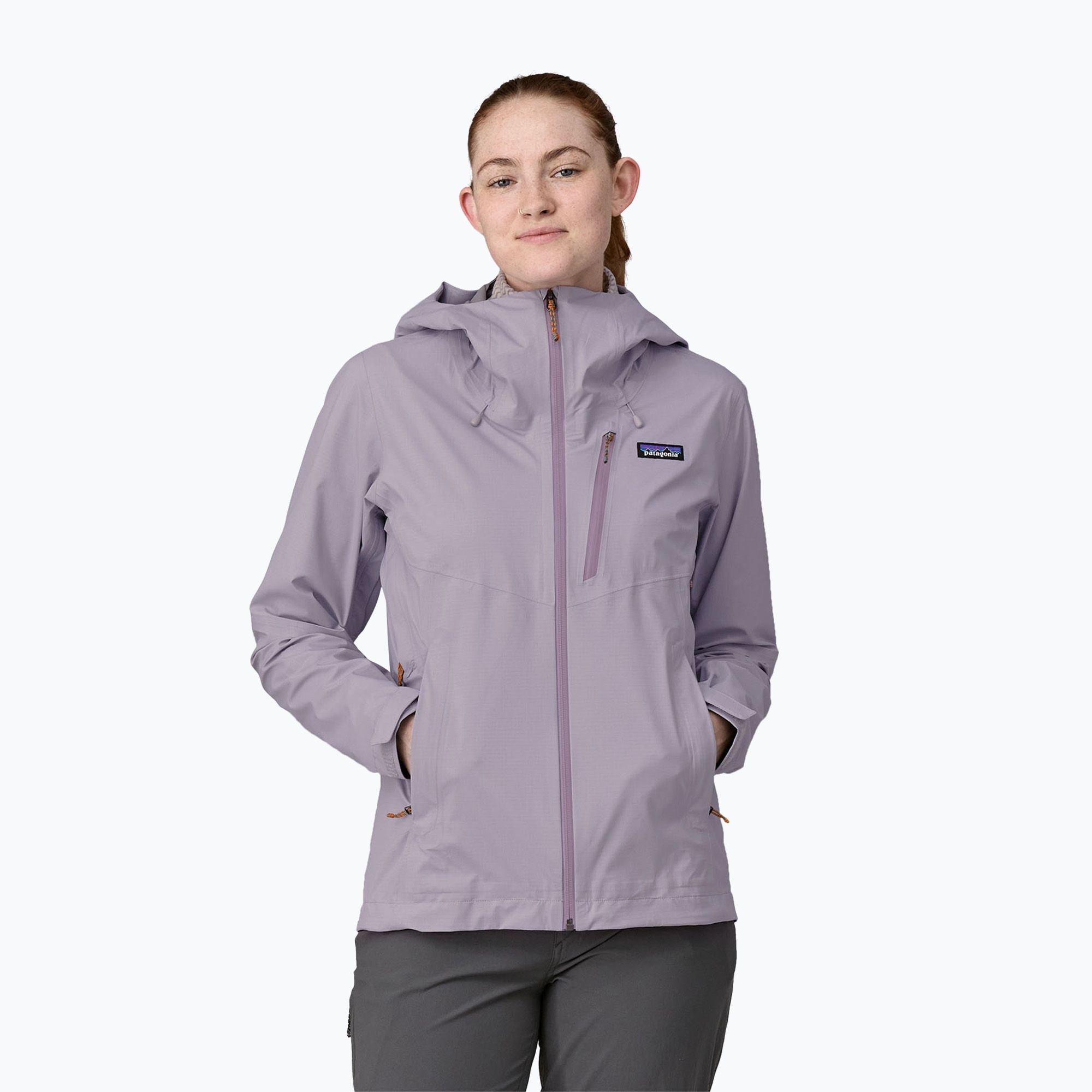 Kurtka przeciwdeszczowa damska Patagonia Granite Crest Rain herring grey 