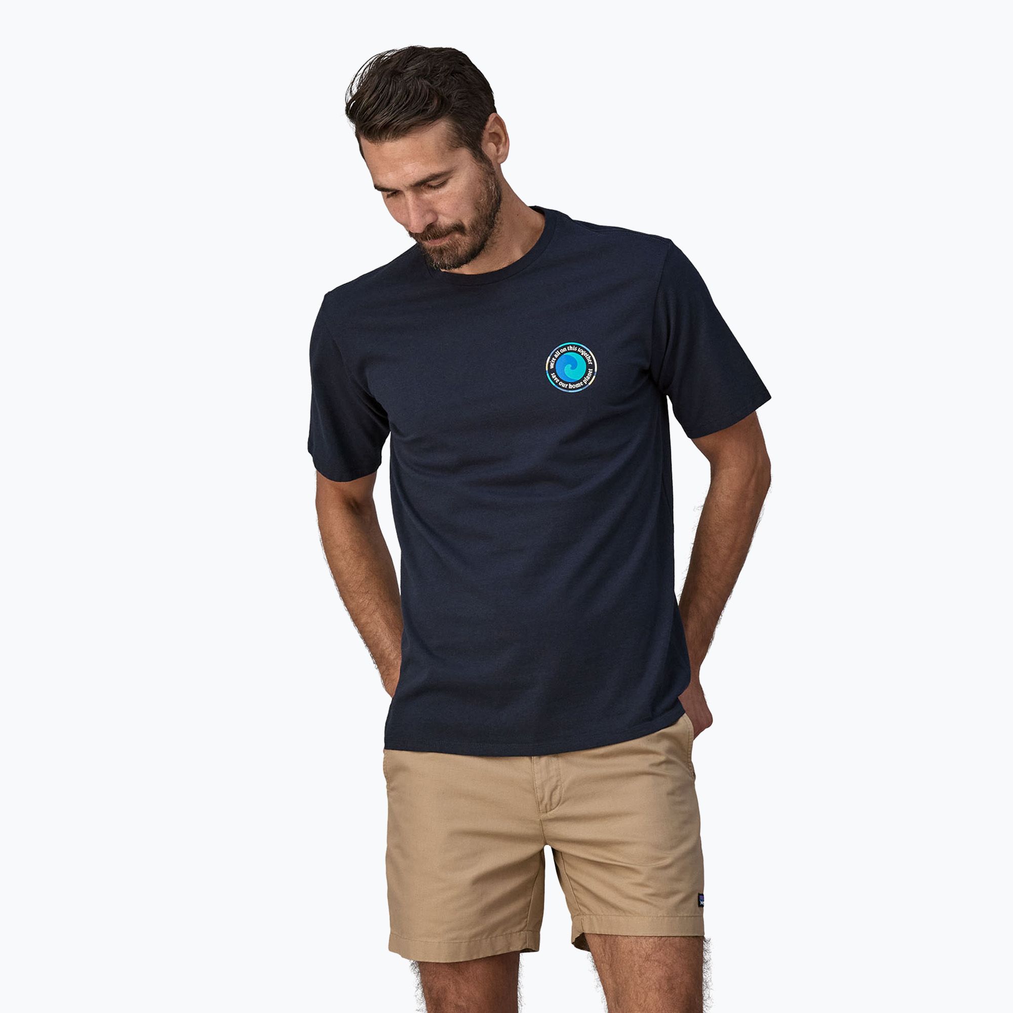 Koszulka męska Patagonia Unity Fitz Responsibili new navy 
