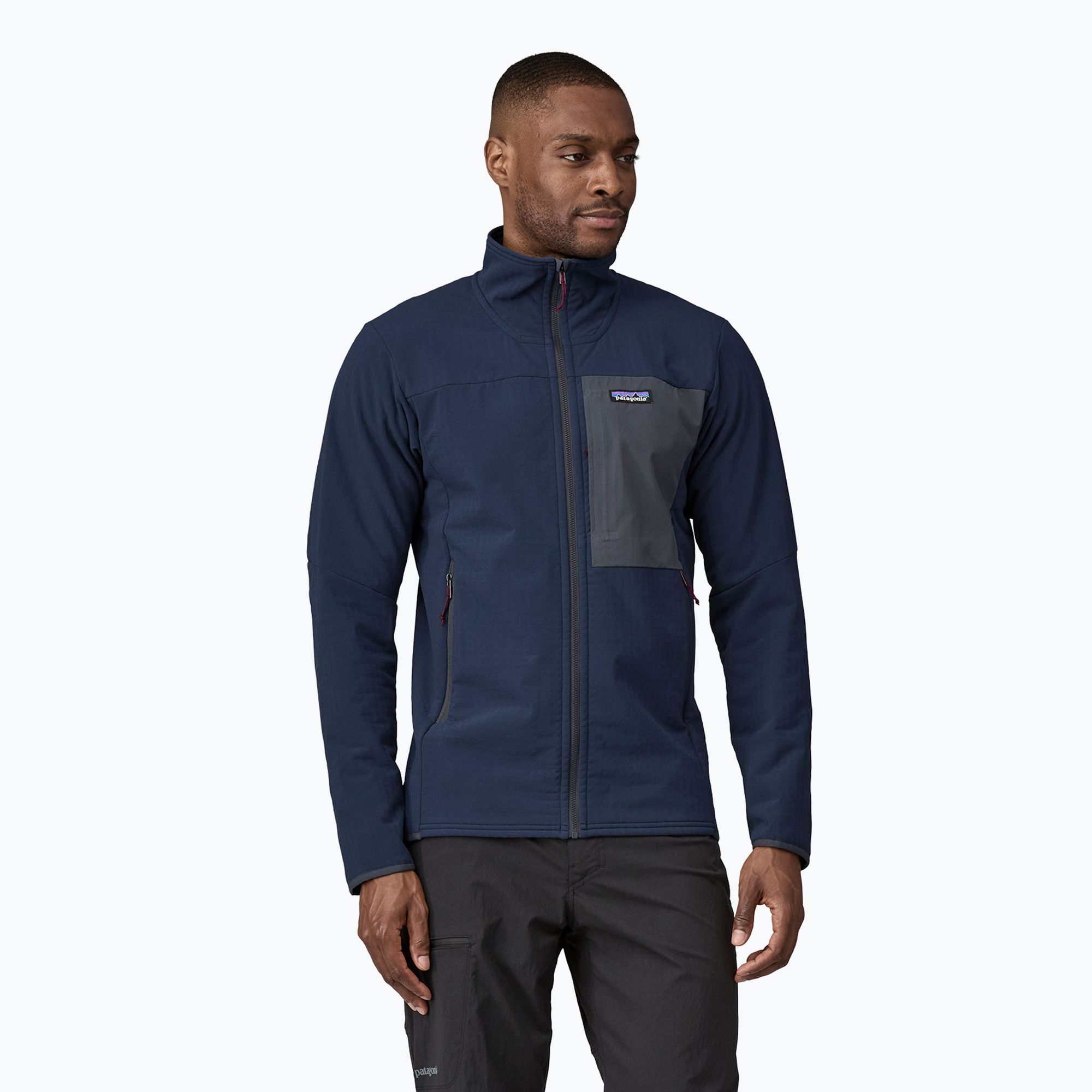 Kurtka softshell męska Patagonia R2 TechFace new navy 