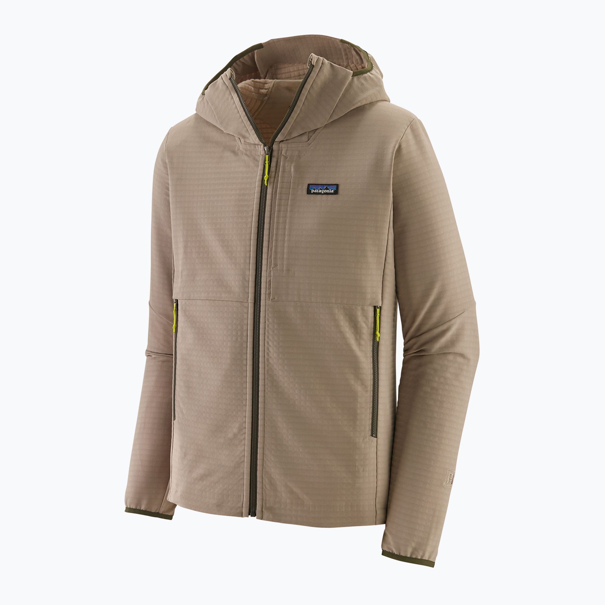 Bluza męska Patagonia R1 TechFace Hoody seabird grey 