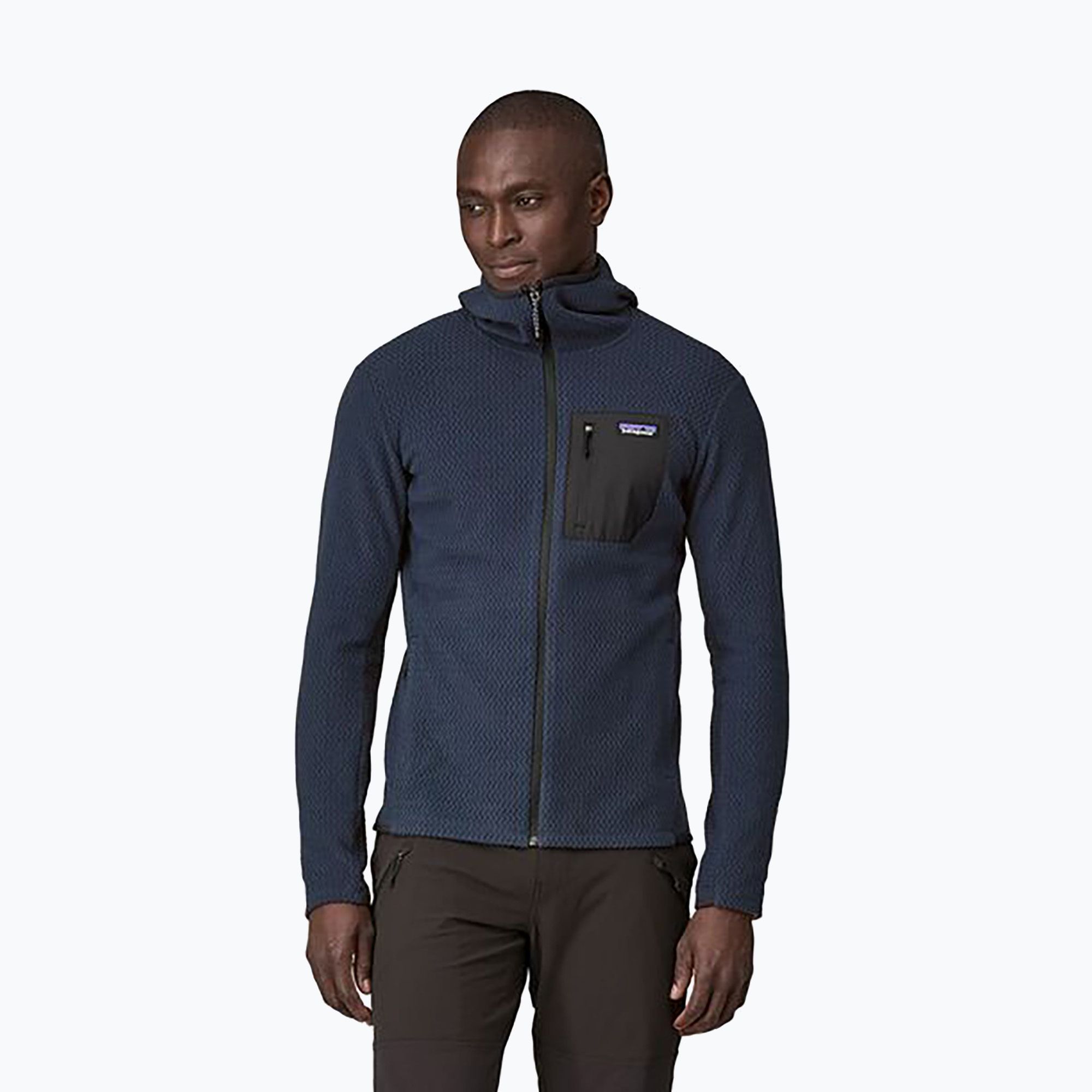 Bluza trekkingowa męska Patagonia R1 Air Full-Zip new navy 