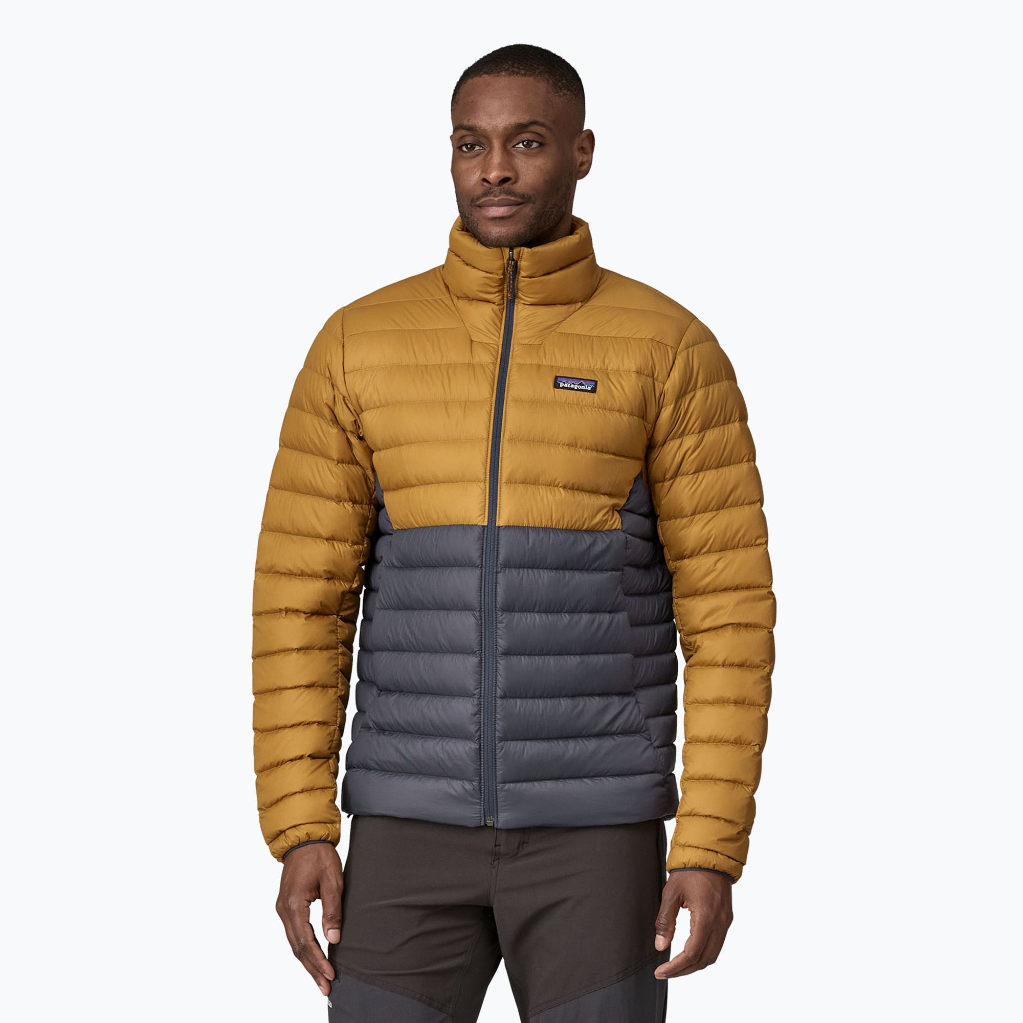 Kurtka puchowa męska Patagonia Down Sweater raptor brown 