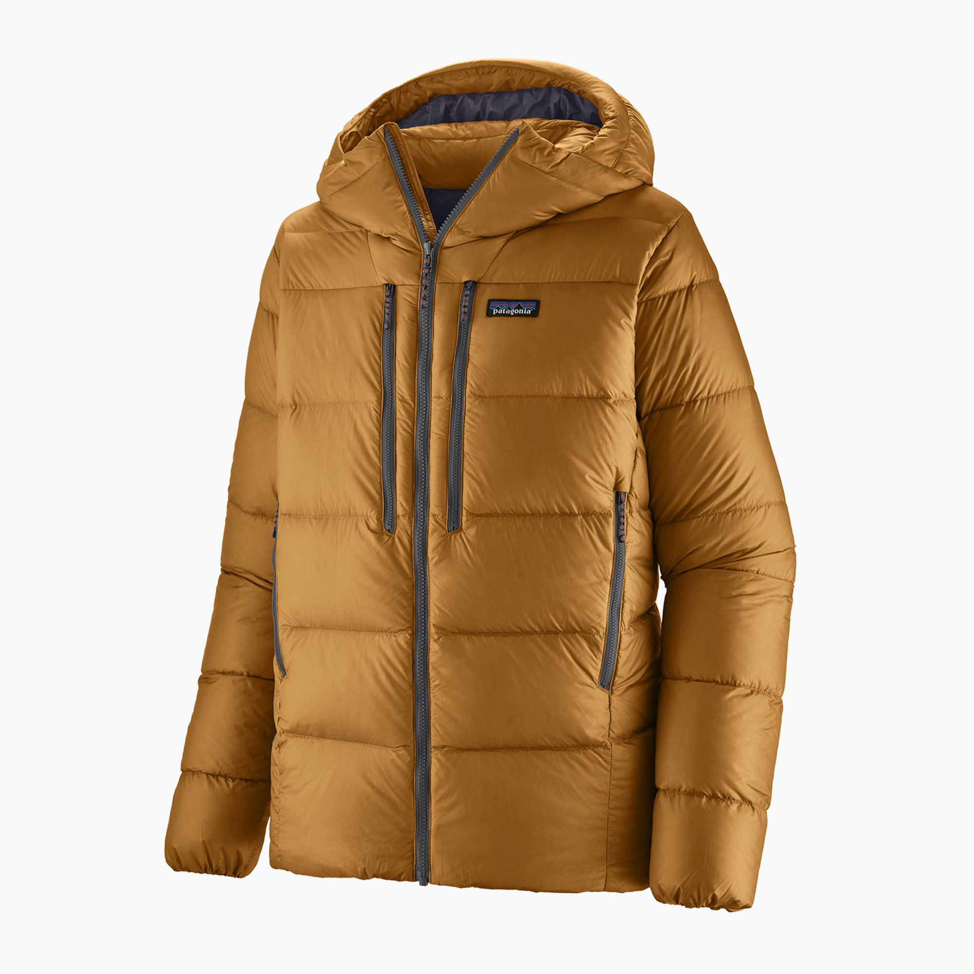 Kurtka puchowa męska Patagonia Fitz Roy Down Hoody raptor brown 