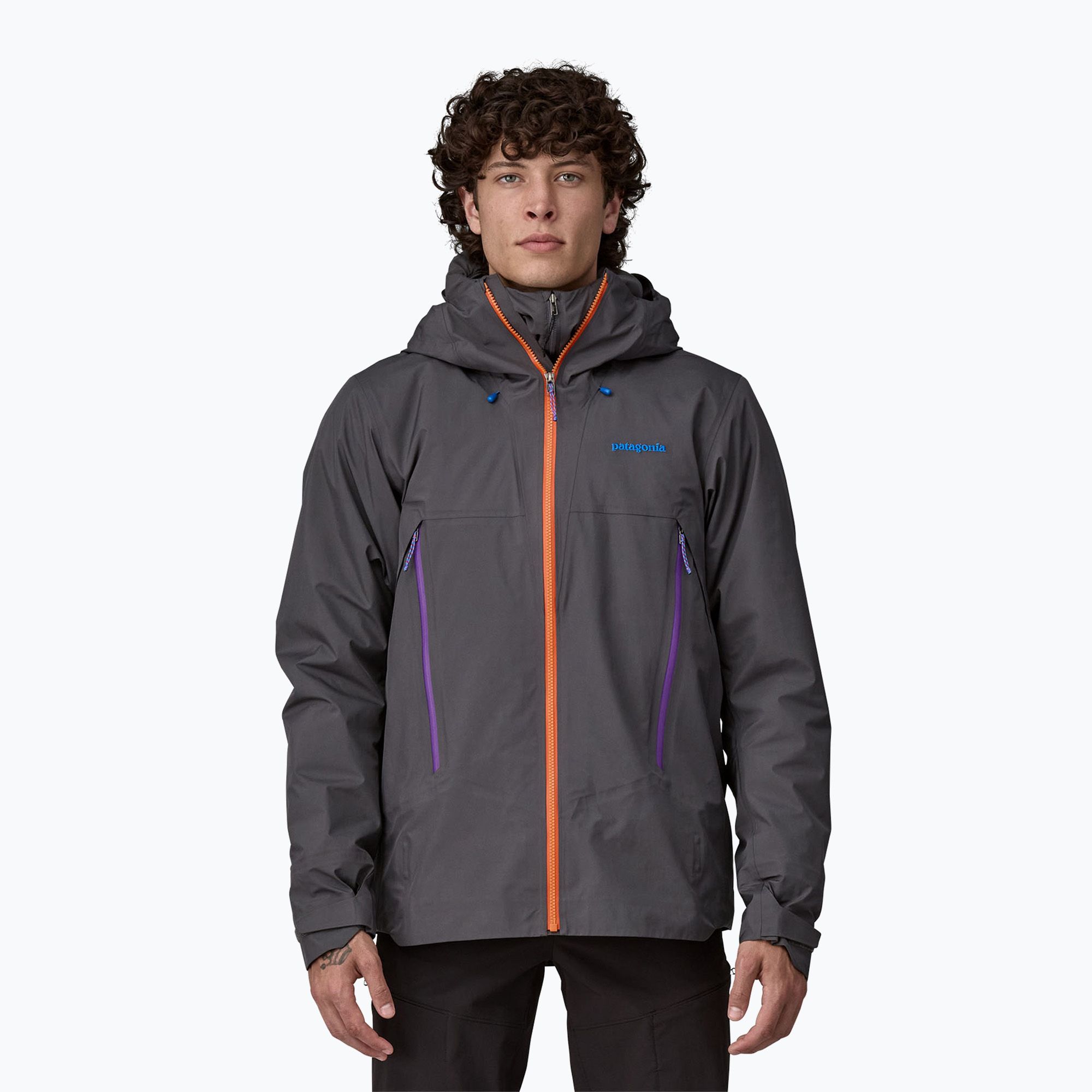 Kurtka przeciwdeszczowa męska Patagonia Super Free Alpine forge grey 