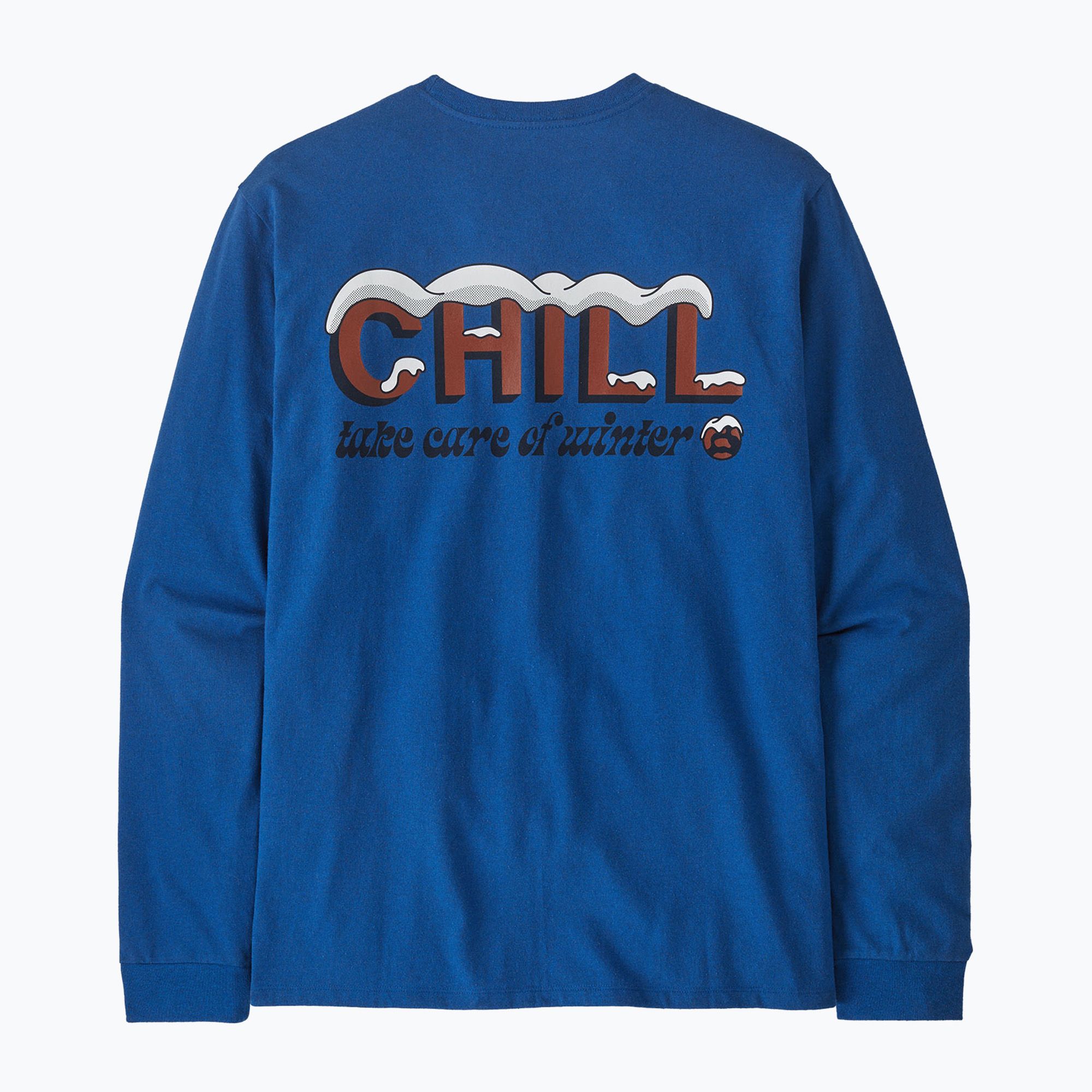 Longsleeve męski Patagonia Chill Responsibili endless blue 