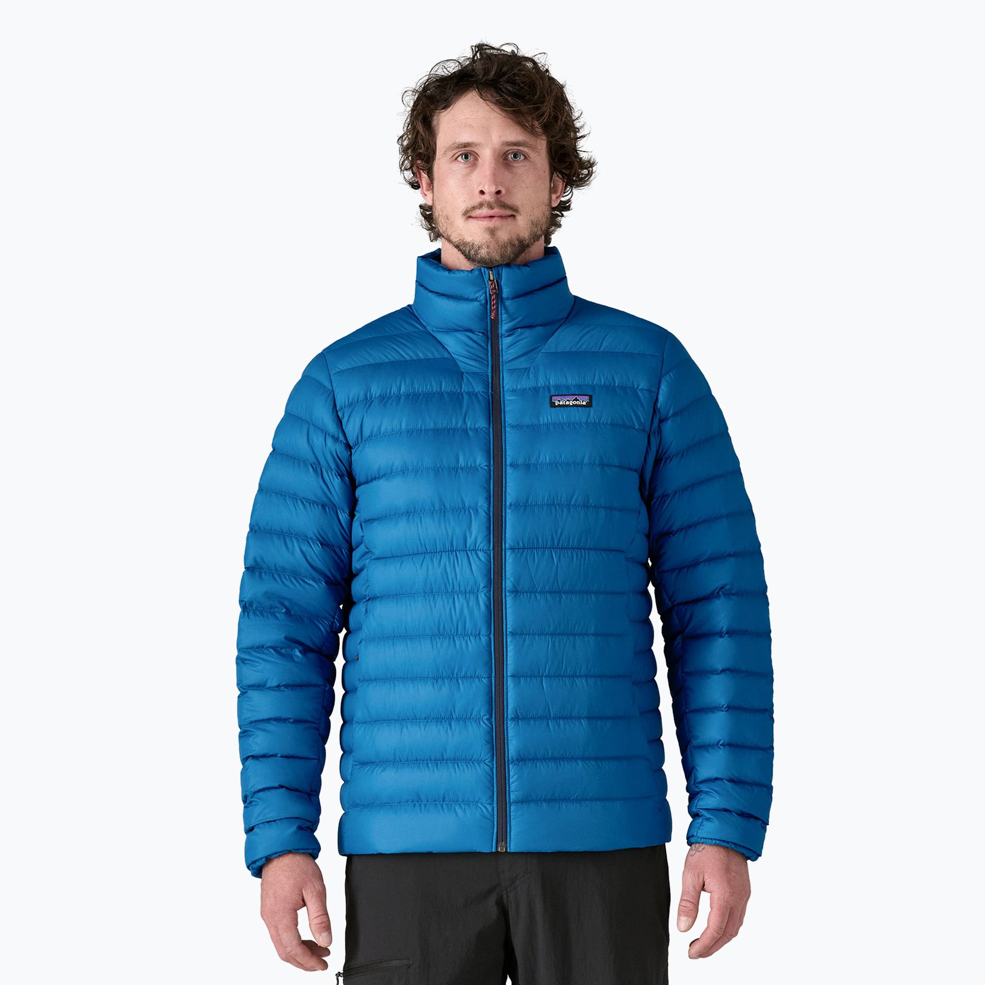 Kurtka puchowa męska Patagonia Down Sweater endless blue 