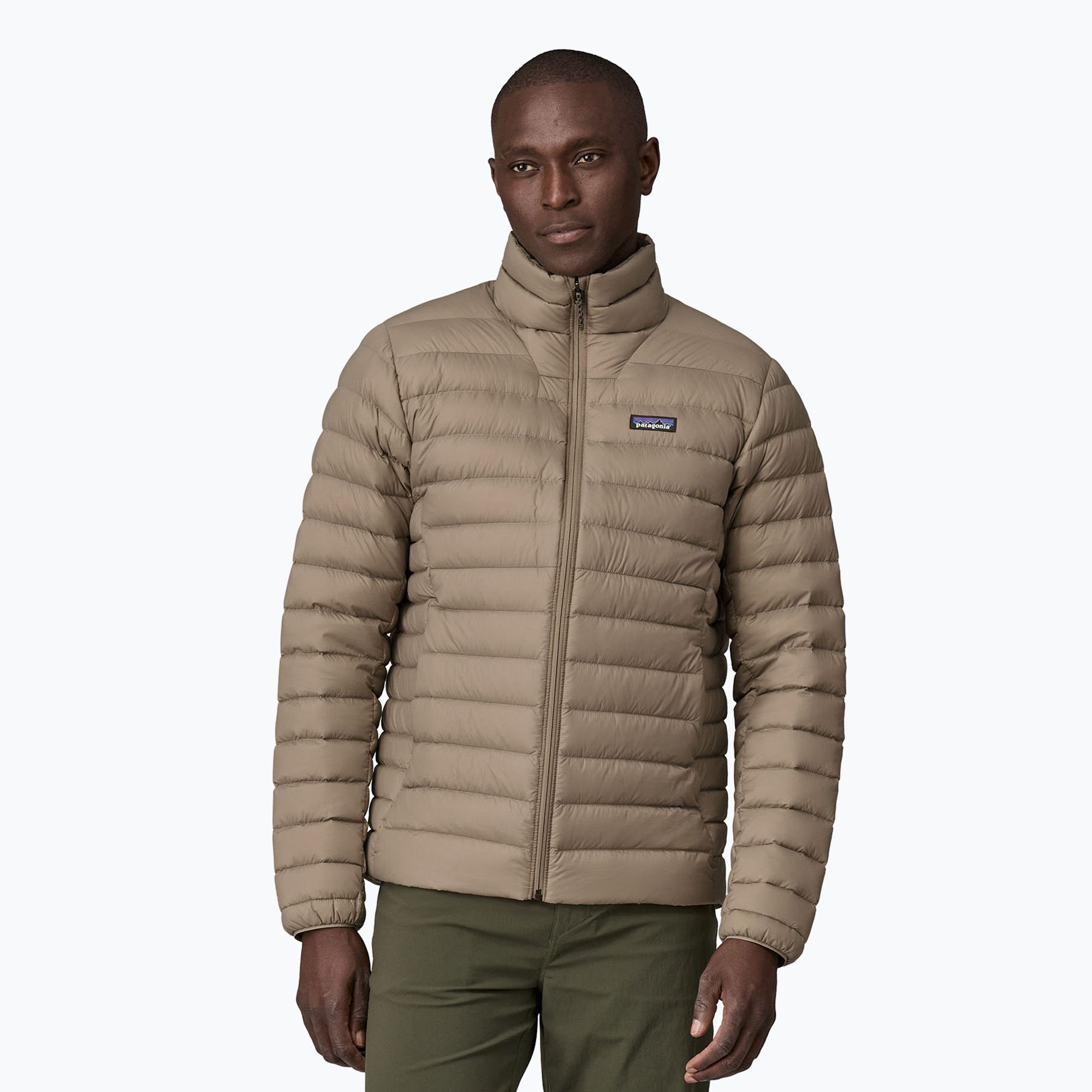 Kurtka puchowa męska Patagonia Down Sweater seabird grey 