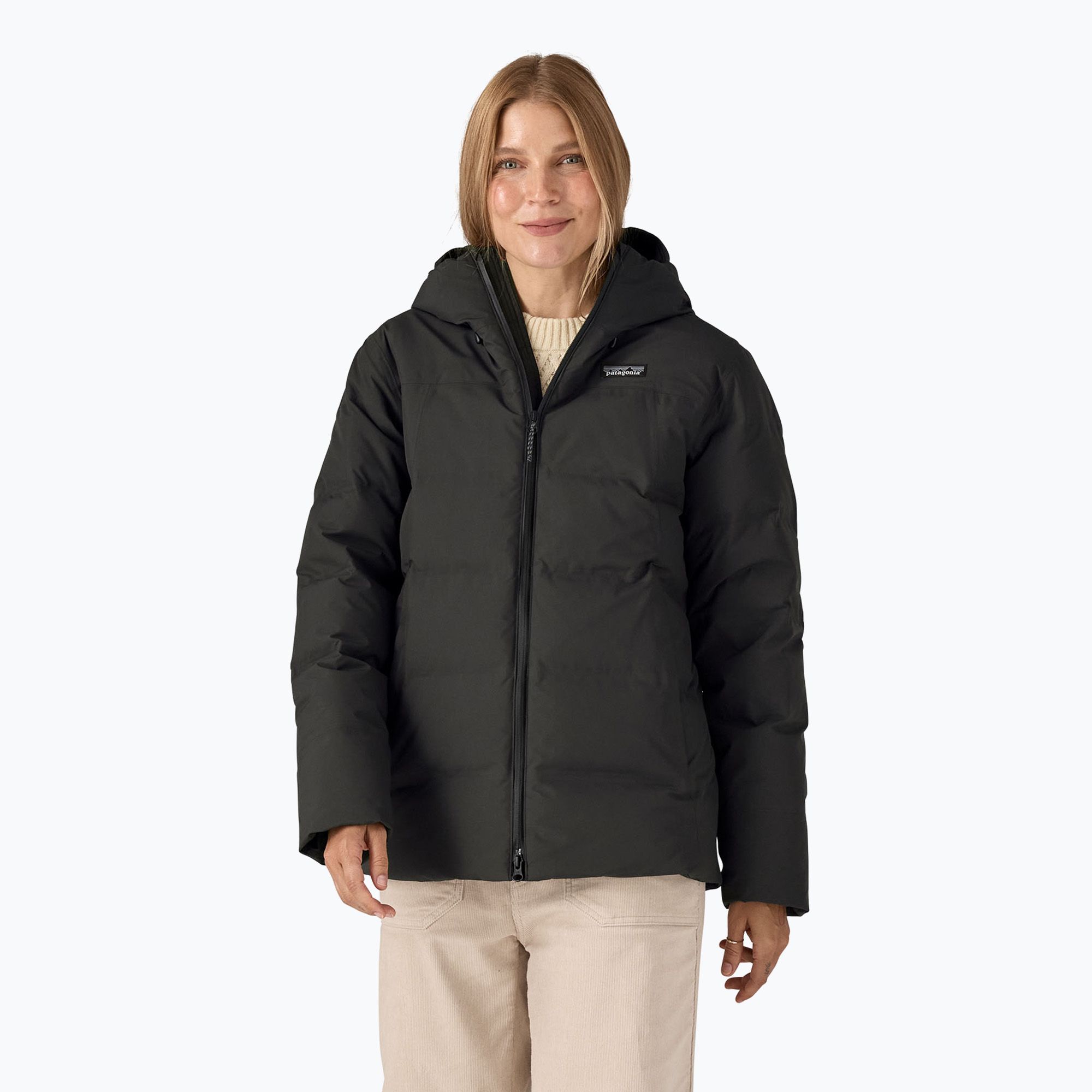 Kurtka puchowa damska Patagonia Jackson Glacier black 