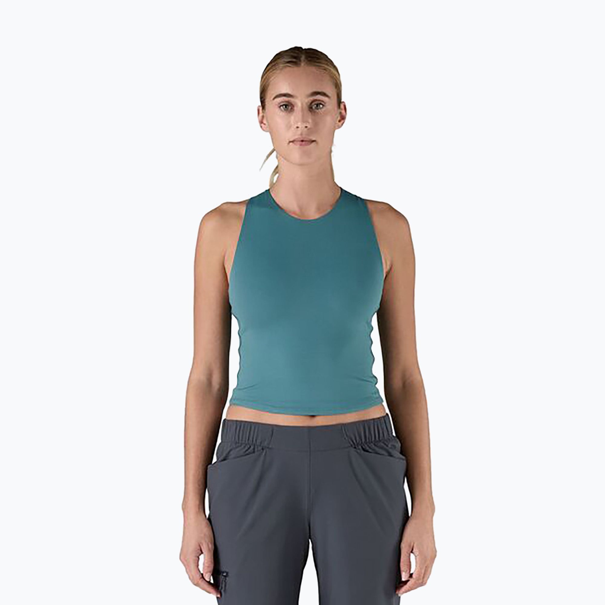 Koszulka trekkingowa damska Patagonia Reversible Tank wetland blue 