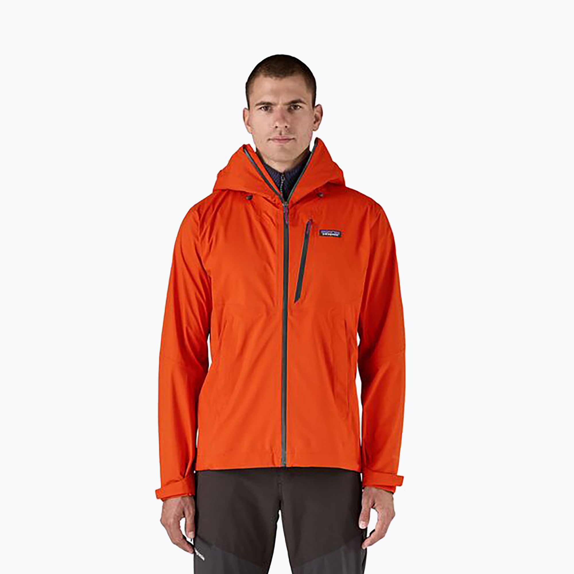 Kurtka przeciwdeszczowa męska Patagonia Granite Crest Rain pollinator orange 