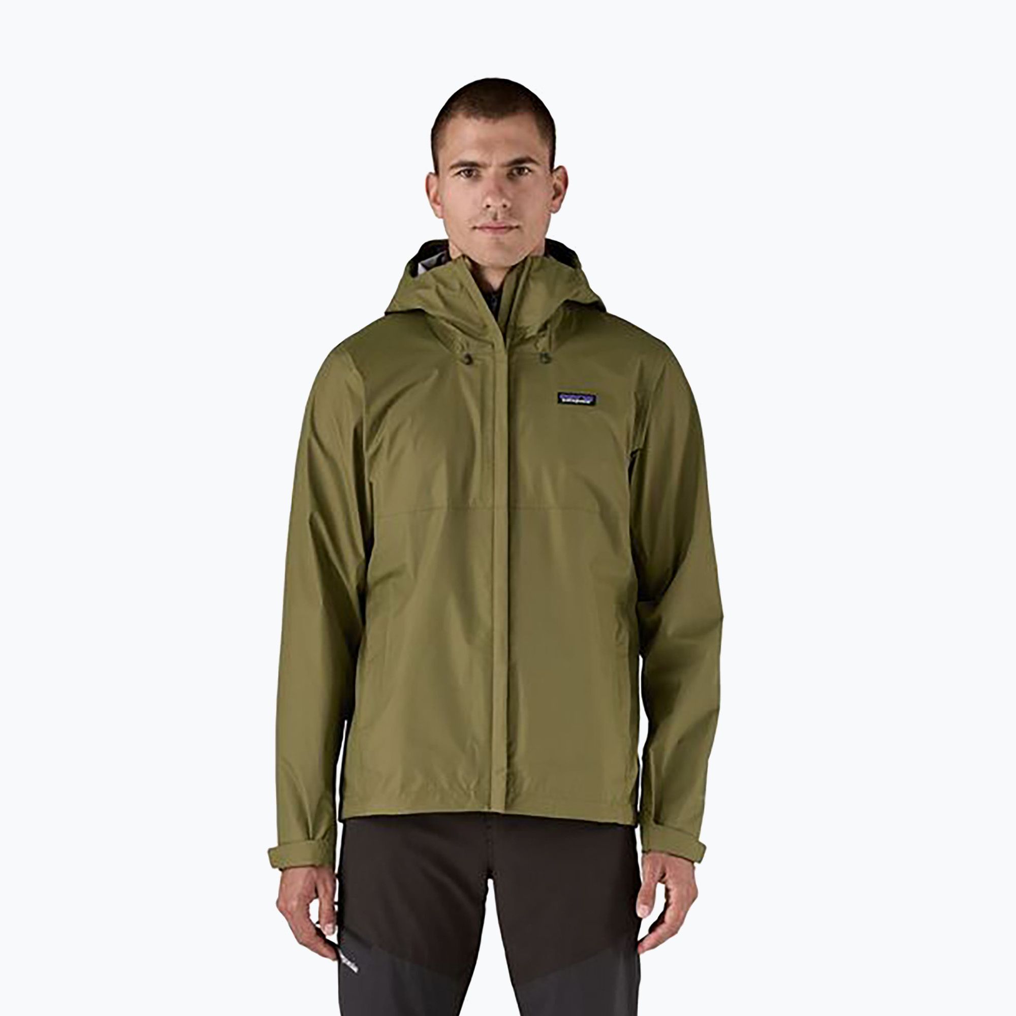 Kurtka przeciwdeszczowa męska Patagonia Torrentshell 3L Rain tent green 