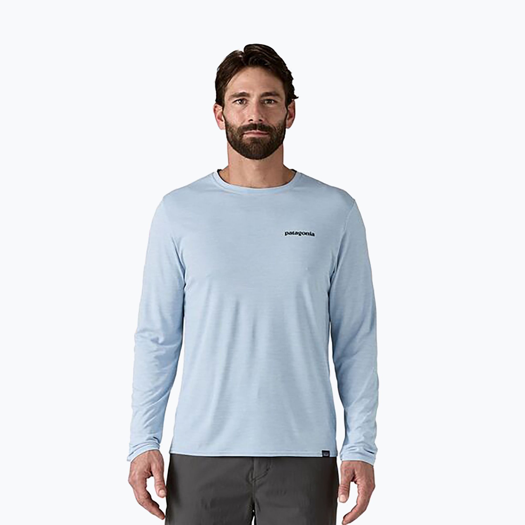 Longsleeve męski Patagonia Cap Cool Daily Graphic Shirt-Waters fitz roy trout/fleck blue 