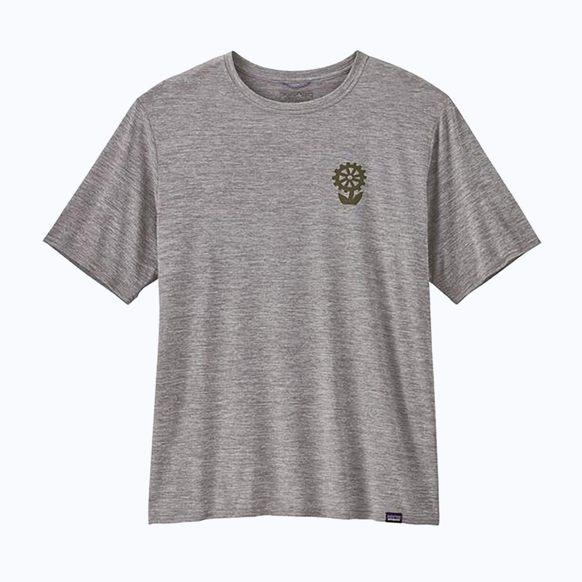 Koszulka męska Patagonia Cap Cool Daily Graphic Shirt Lands hike-a-bike/feather grey 