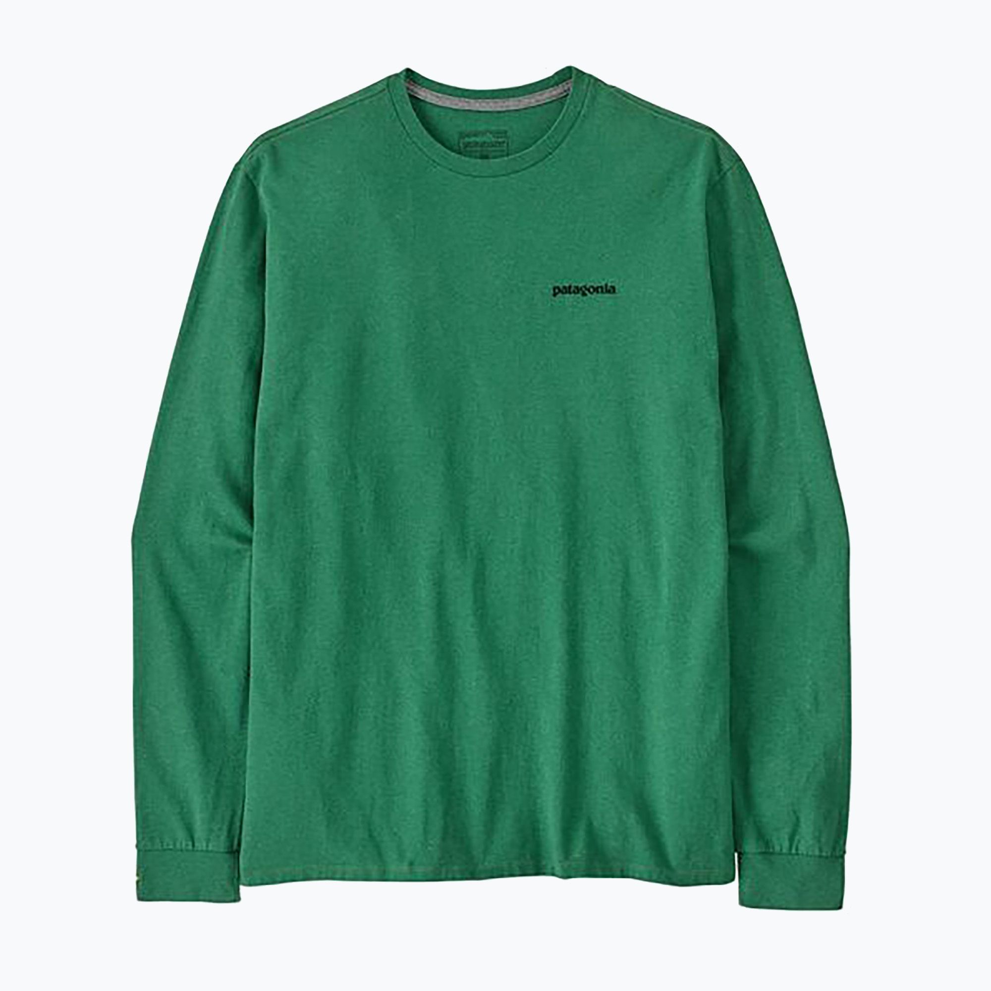 Longsleeve męski Patagonia P-6 Logo Responsibili p-6 outline/heartleaf green 