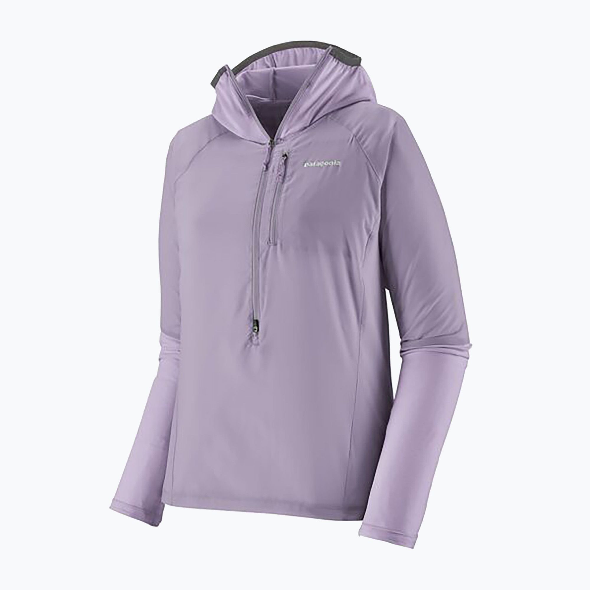 Bluza trekkingowa damska Patagonia Airshed Pro Pullover concrete purple 