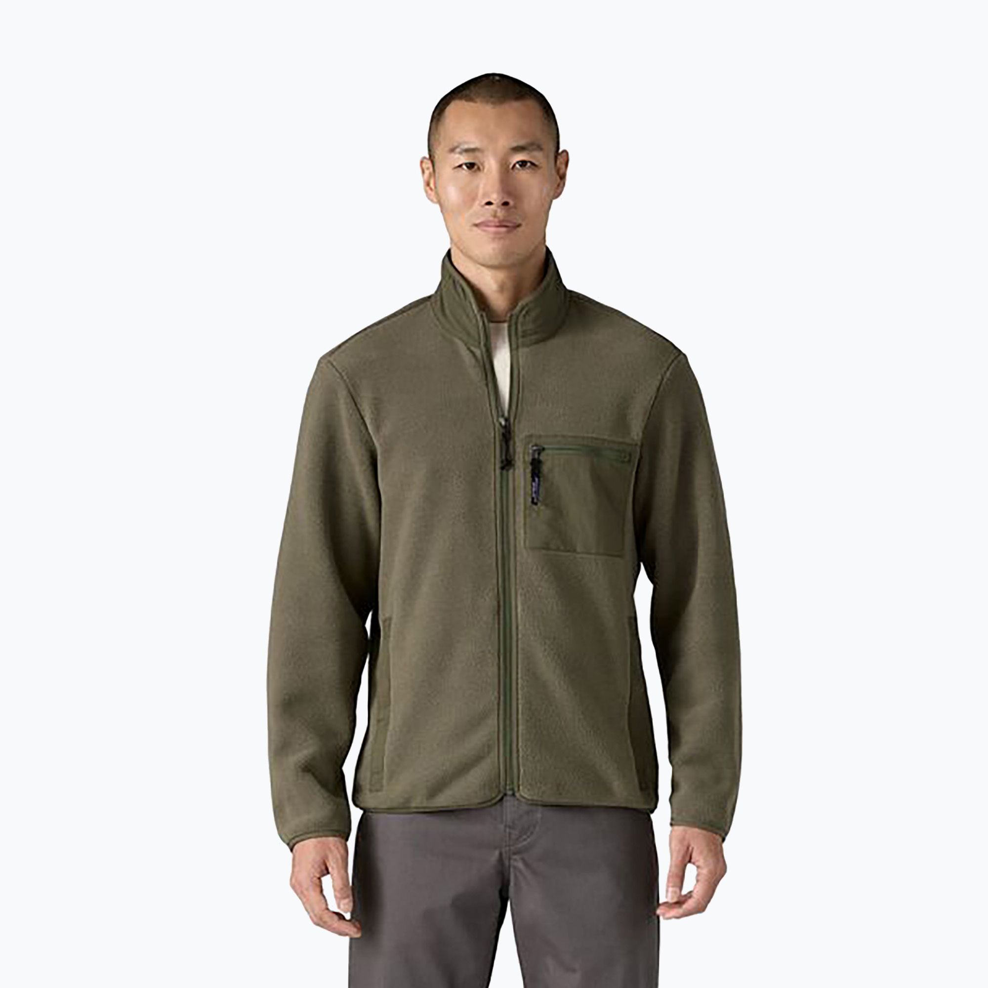 Bluza polarowa męska Patagonia Synch basin green 